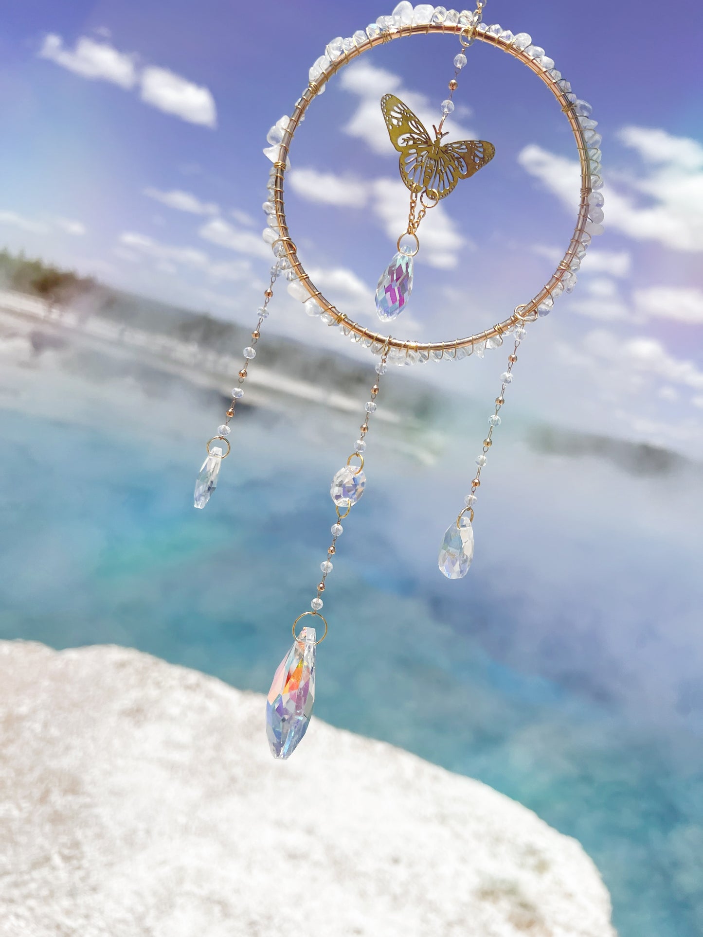 Duskfin ✨🦋 Keeper of the Golden Hour Suncatcher