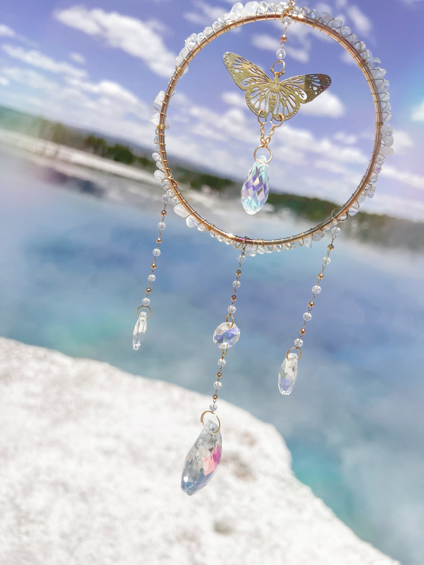 Duskfin ✨🦋 Keeper of the Golden Hour Suncatcher
