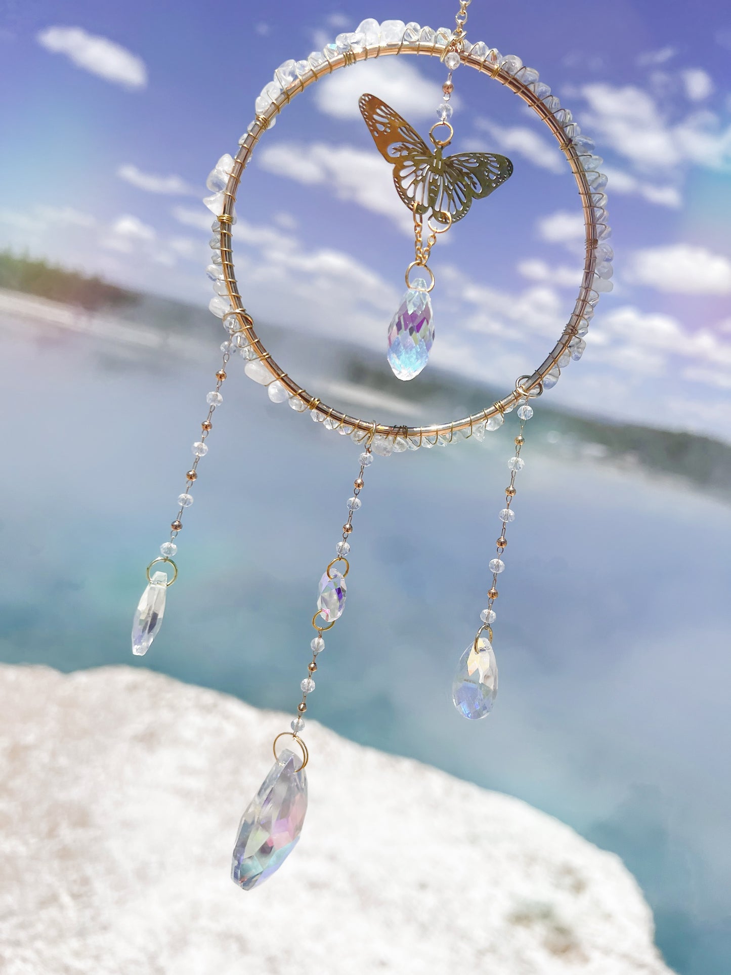 Duskfin ✨🦋 Keeper of the Golden Hour Suncatcher