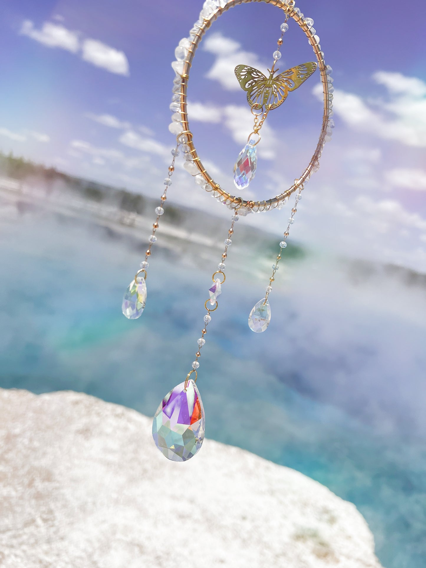 Duskfin ✨🦋 Keeper of the Golden Hour Suncatcher
