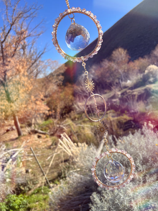 Isabella Golden Dawn Halo Suncatcher