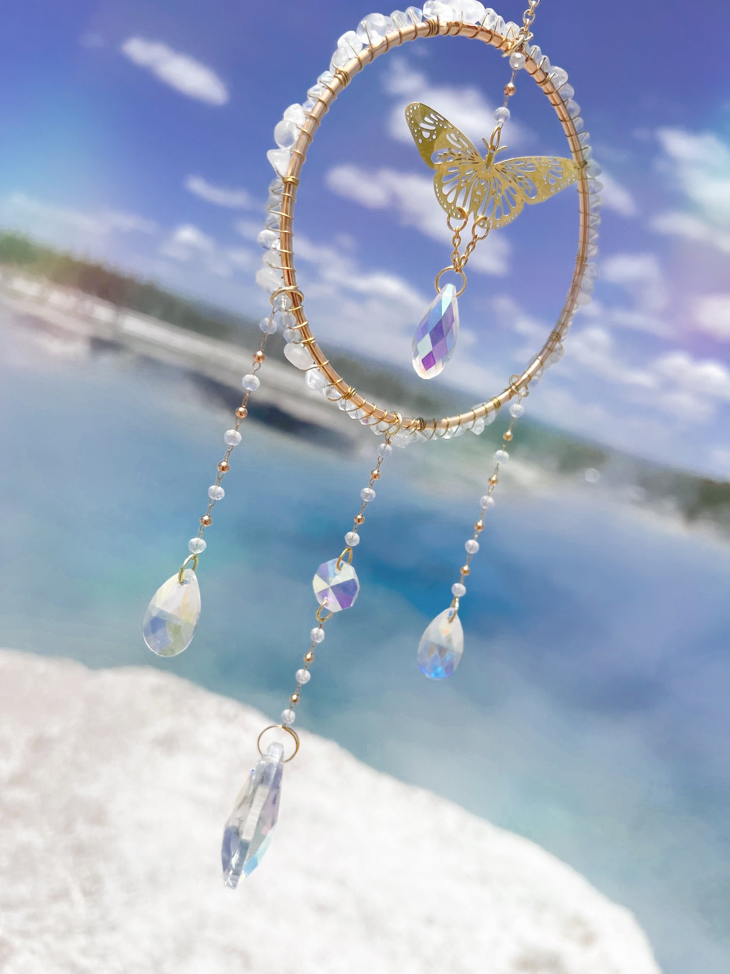 Duskfin ✨🦋 Keeper of the Golden Hour Suncatcher