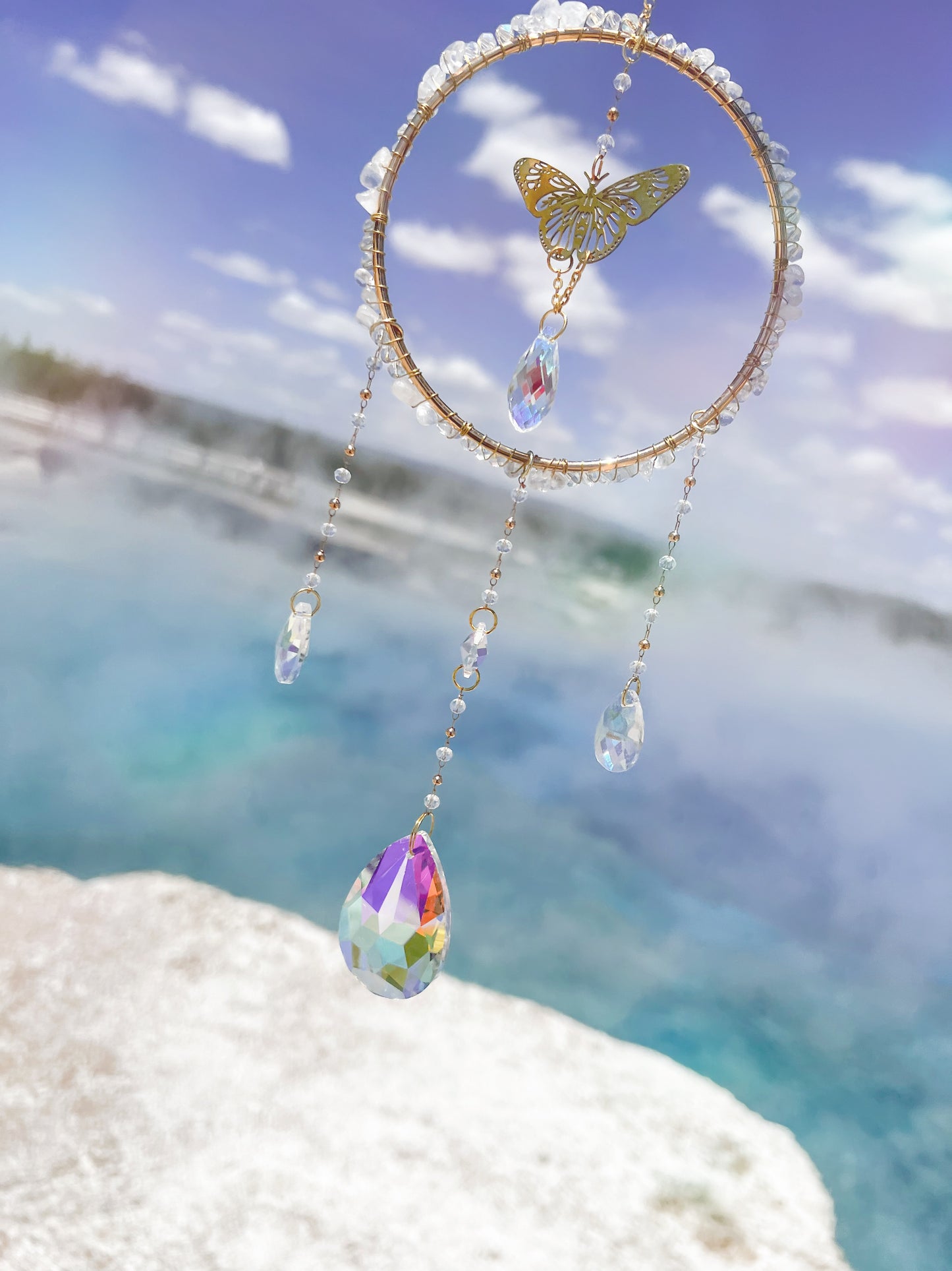 Duskfin ✨🦋 Keeper of the Golden Hour Suncatcher