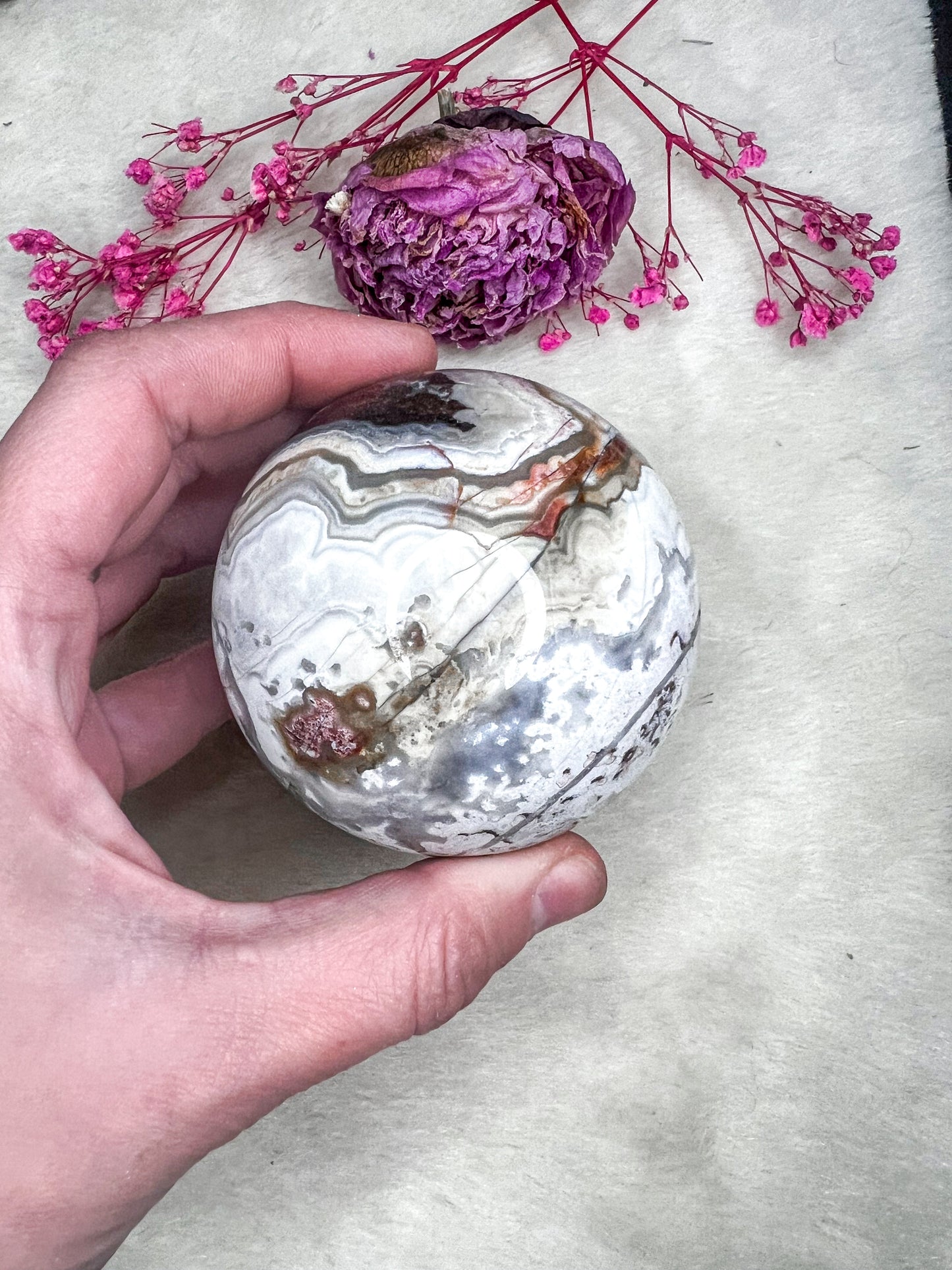 Mexican Agate Sphere #1