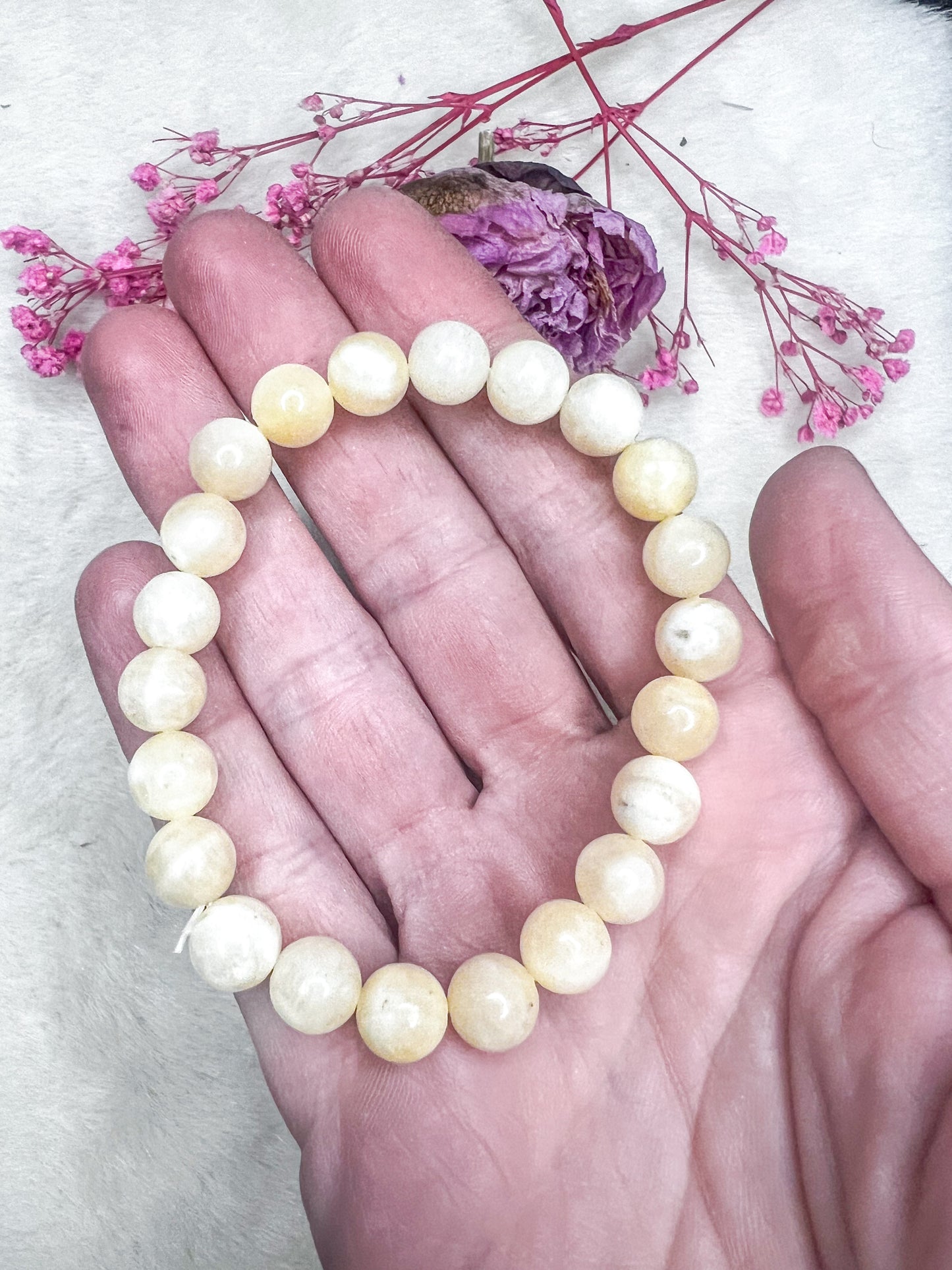 Yellow Calcite Bracelets