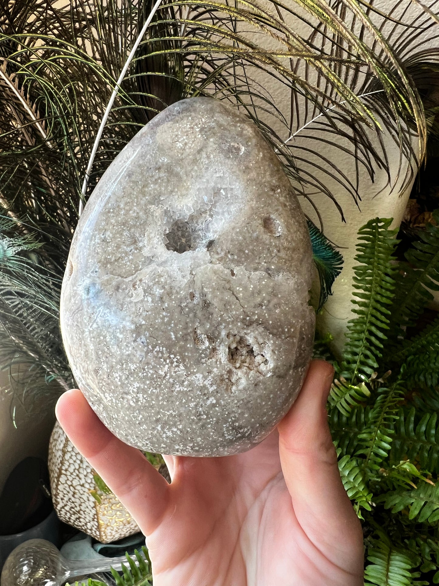 Sea Jasper Druzy Freeform