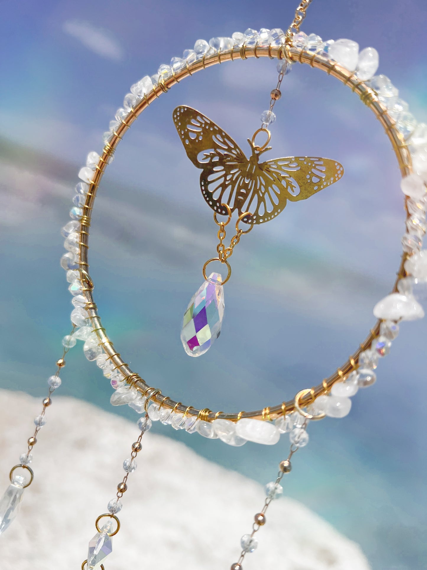 Duskfin ✨🦋 Keeper of the Golden Hour Suncatcher