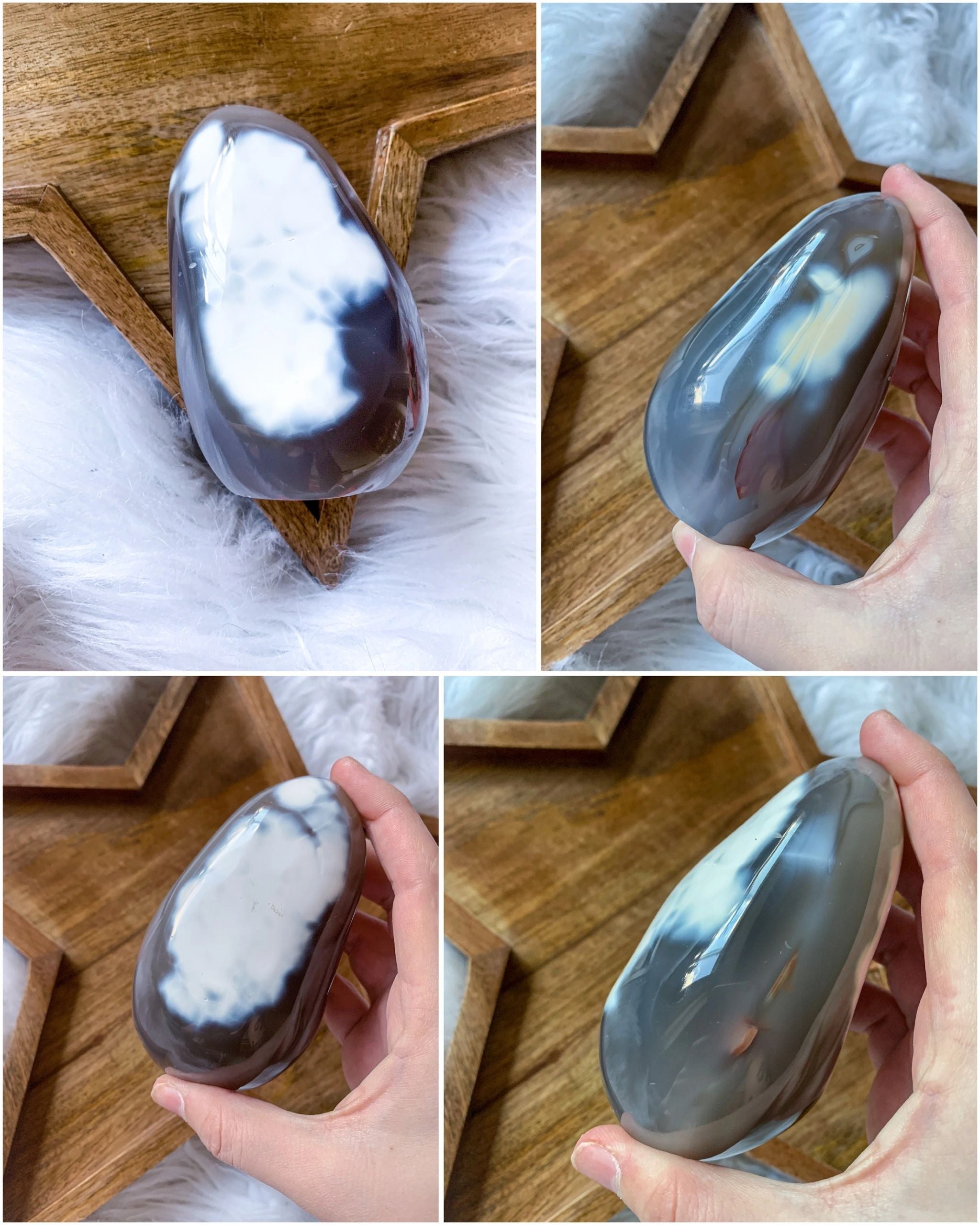 Orca Agate Freeform #A