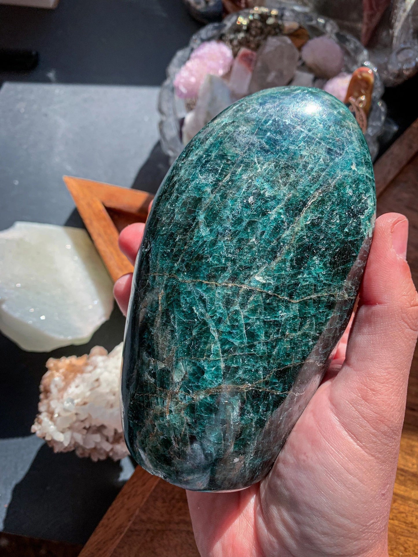 Green Apatite Freeform