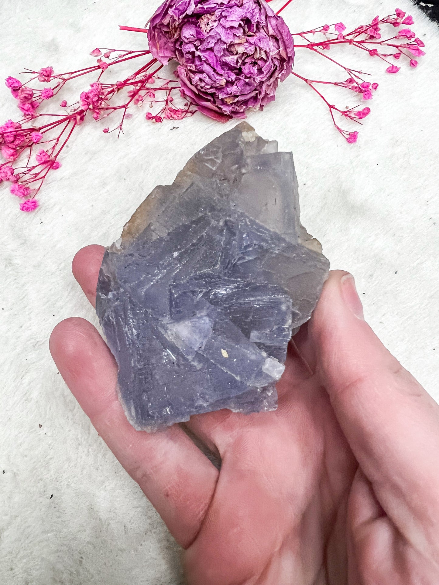 Blue Cubic Fluorite