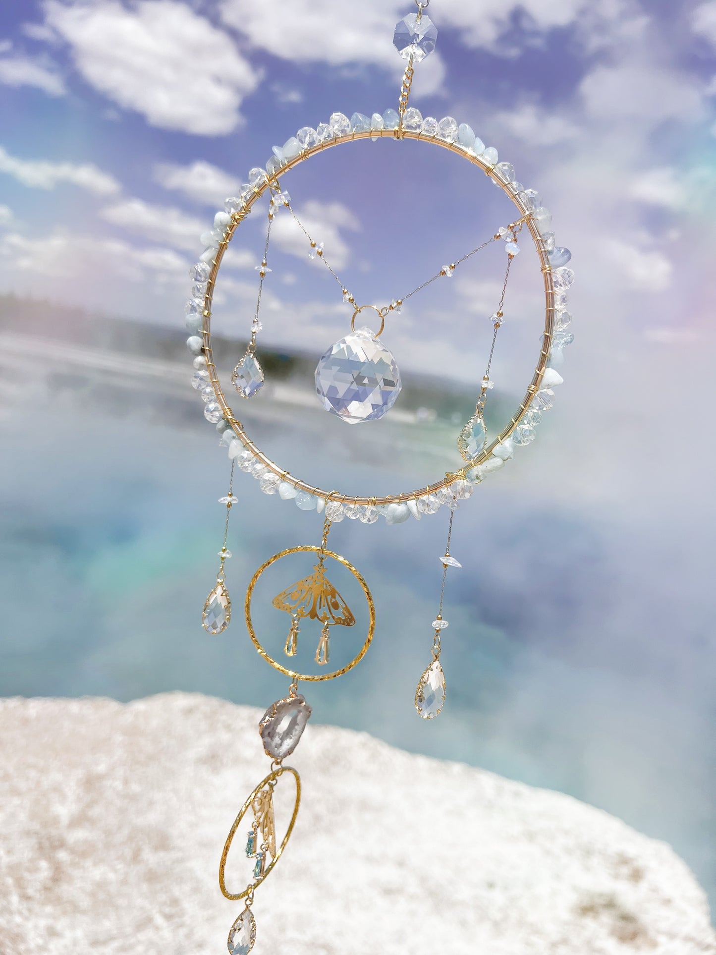Glimmerloom ✨🦋 Weaver of Light & Moonmist Suncatcher