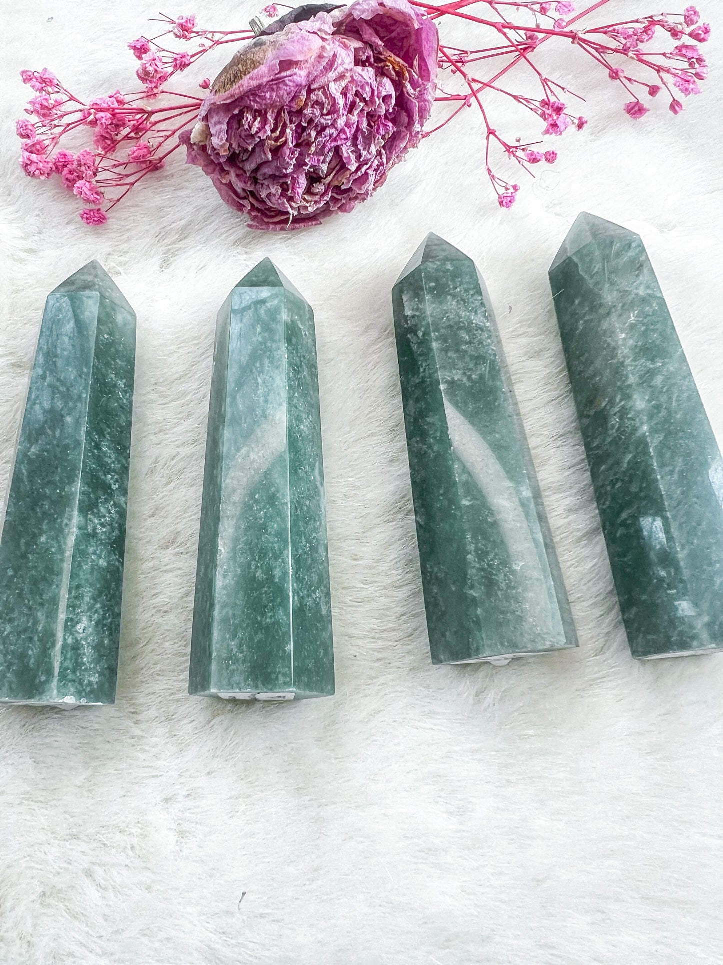 Green Aventurine Towers