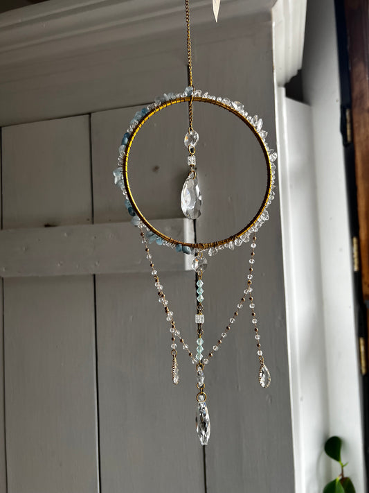 “Alma” crystal suncatcher