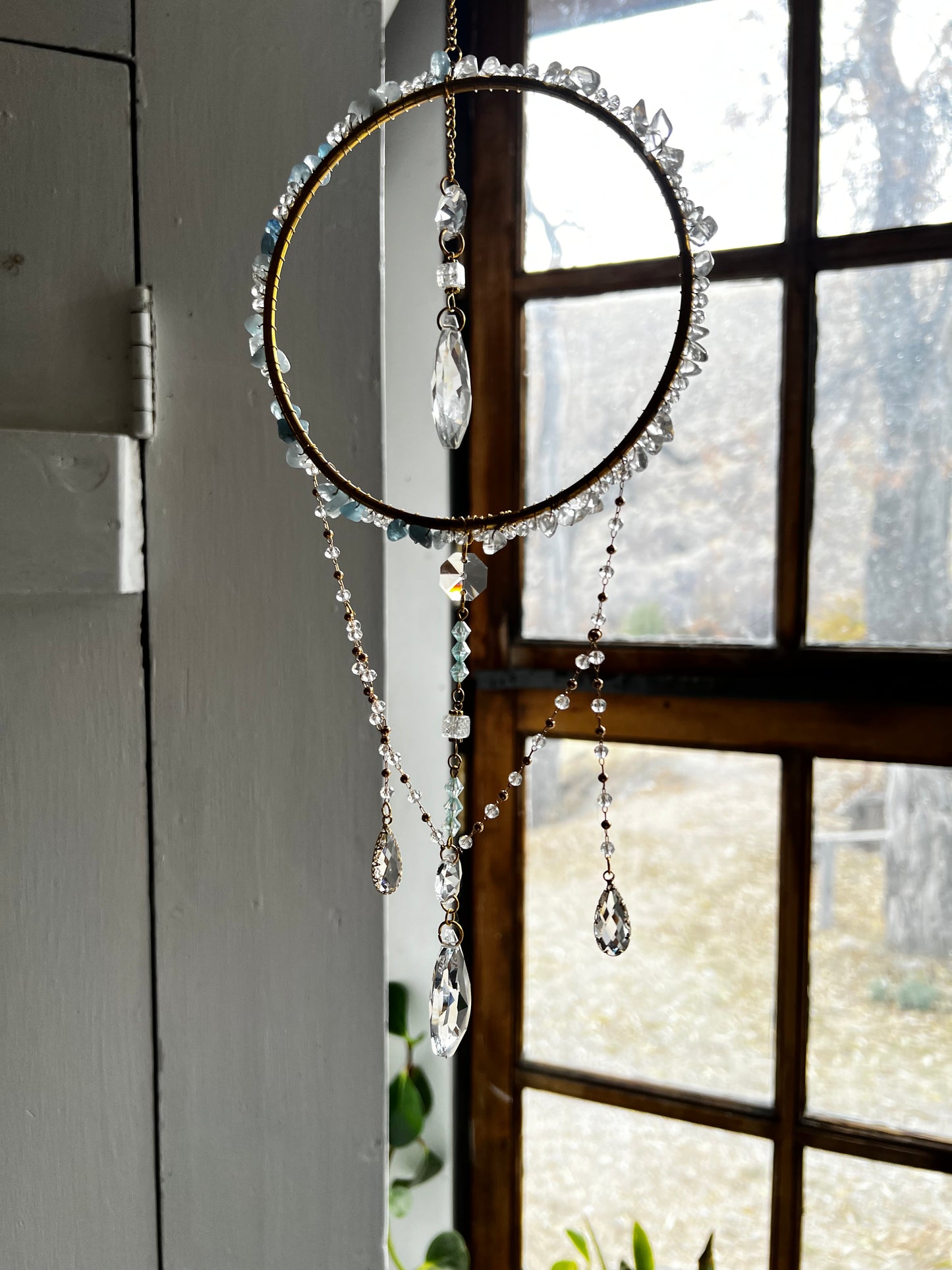 “Alma” crystal suncatcher