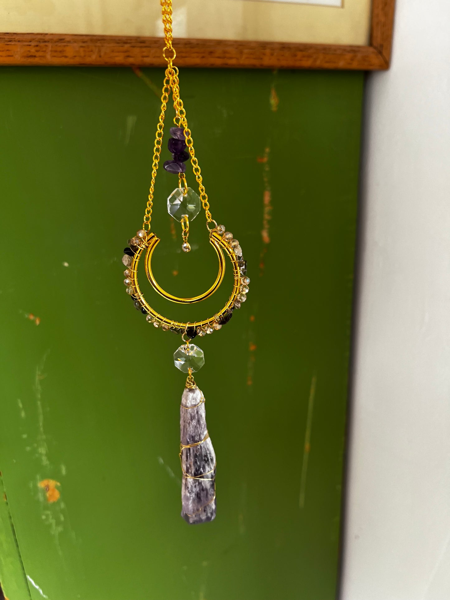 “Tulsi” crystal suncatcher