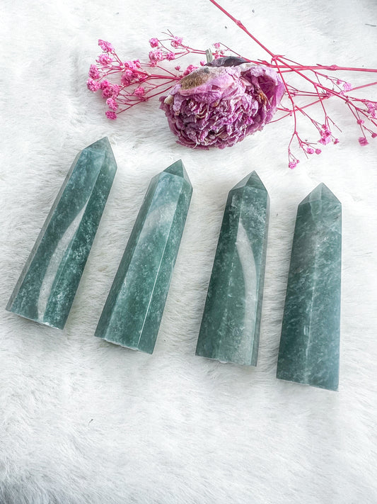 Green Aventurine Towers