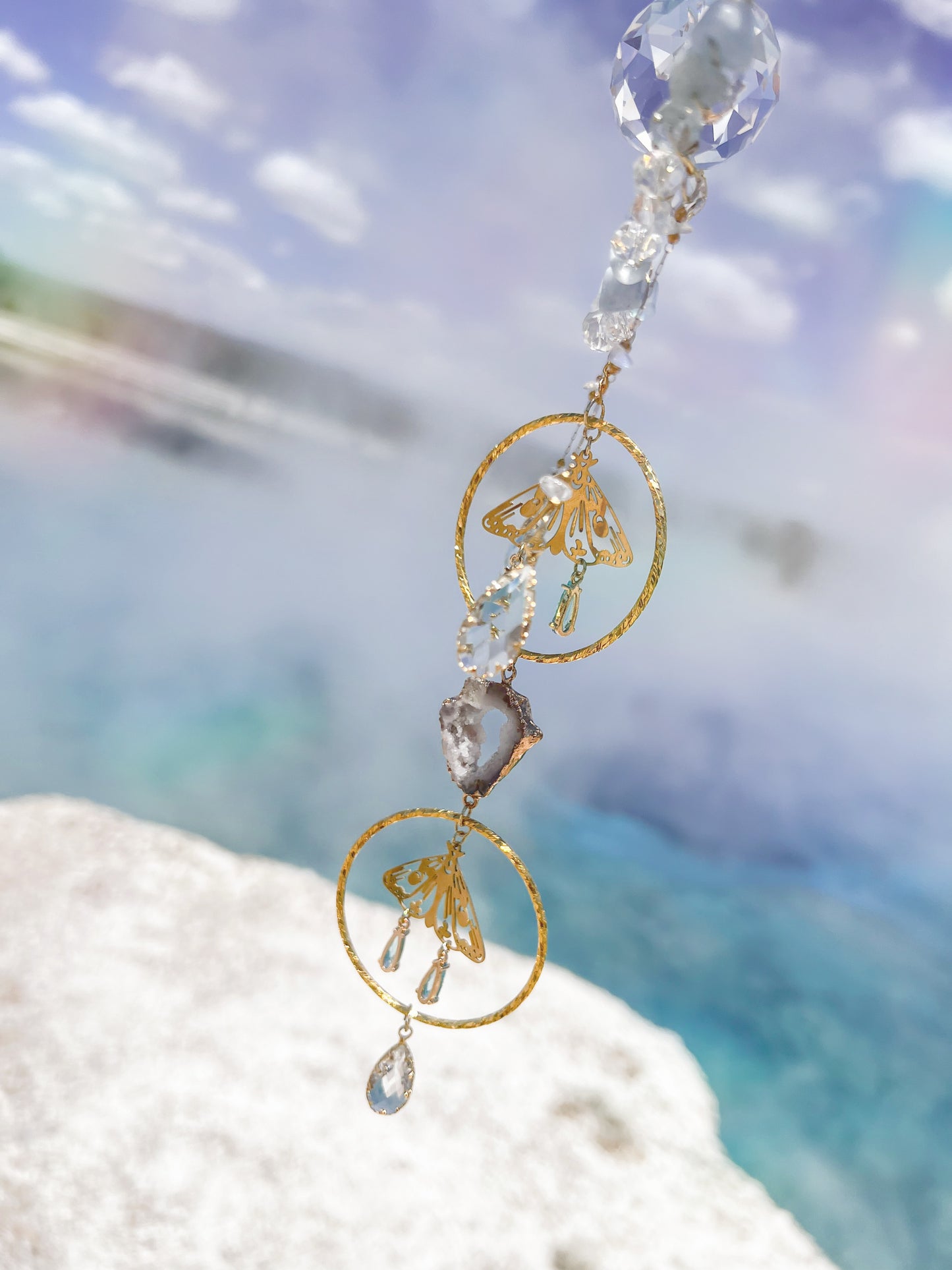Glimmerloom ✨🦋 Weaver of Light & Moonmist Suncatcher