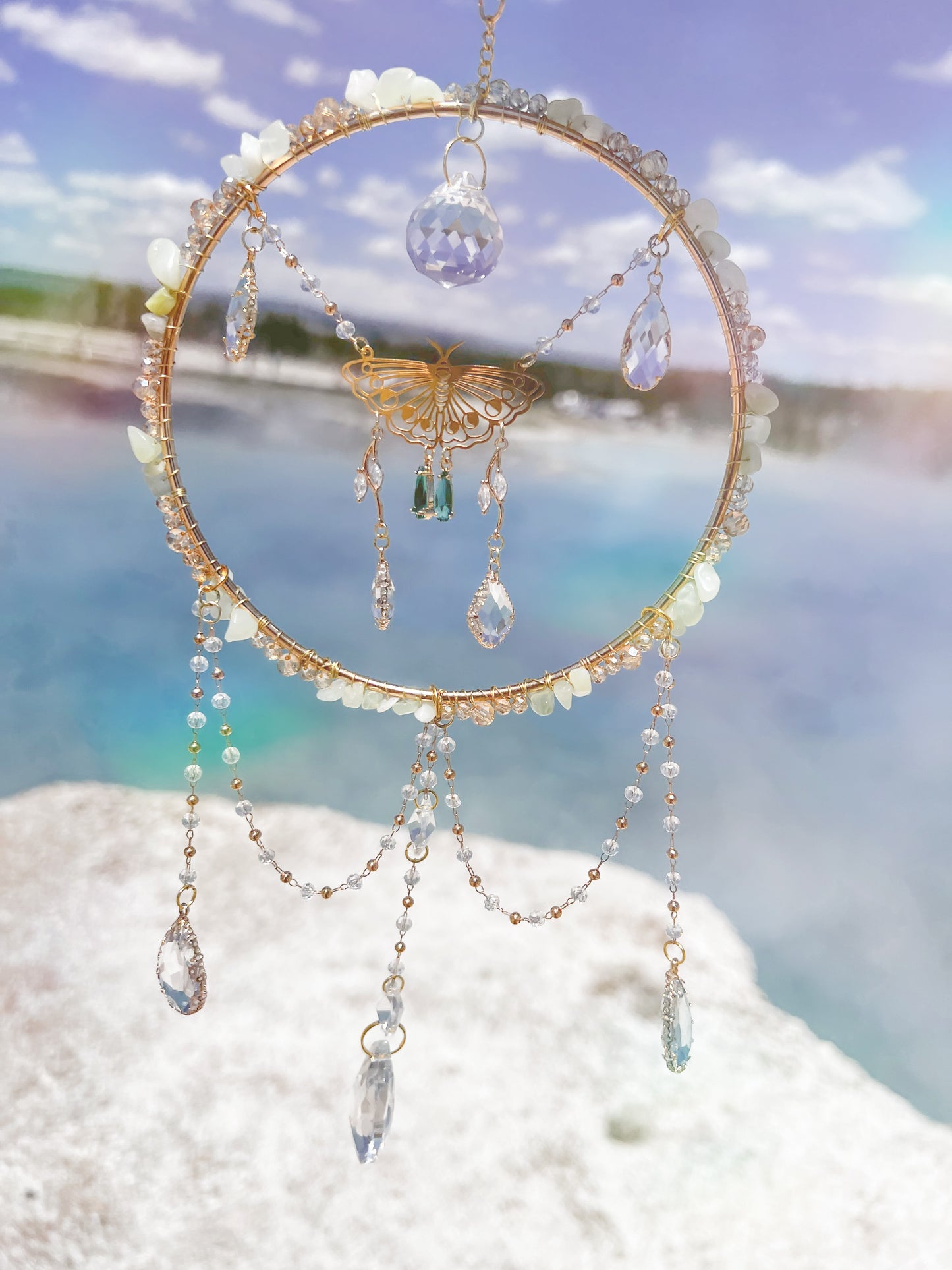 Virelys 🦋✨ Guardian of Light and Air Suncatcher