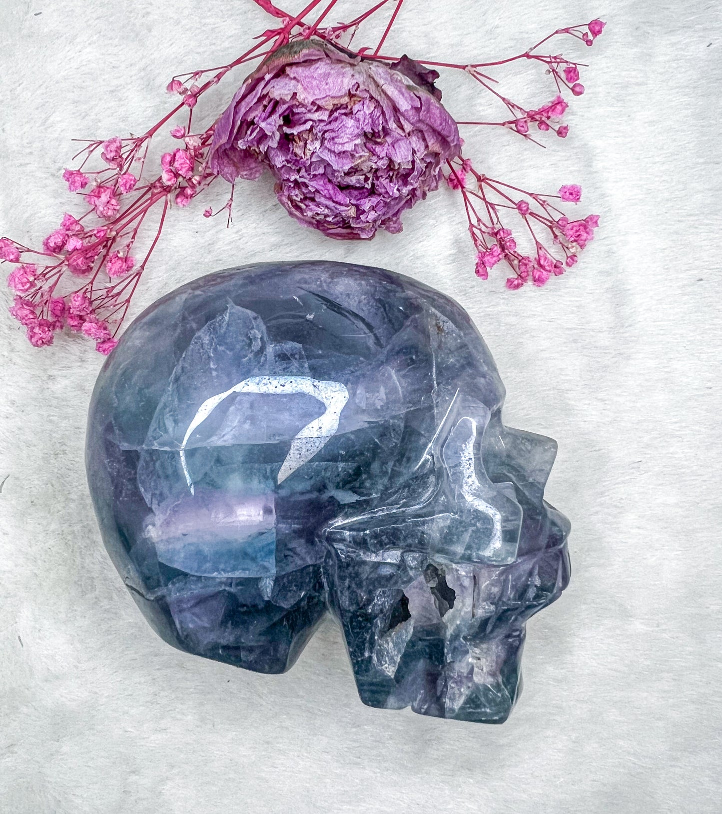 Large Fluorite Skull