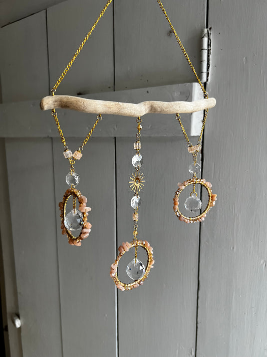 “Lilah” crystal suncatcher