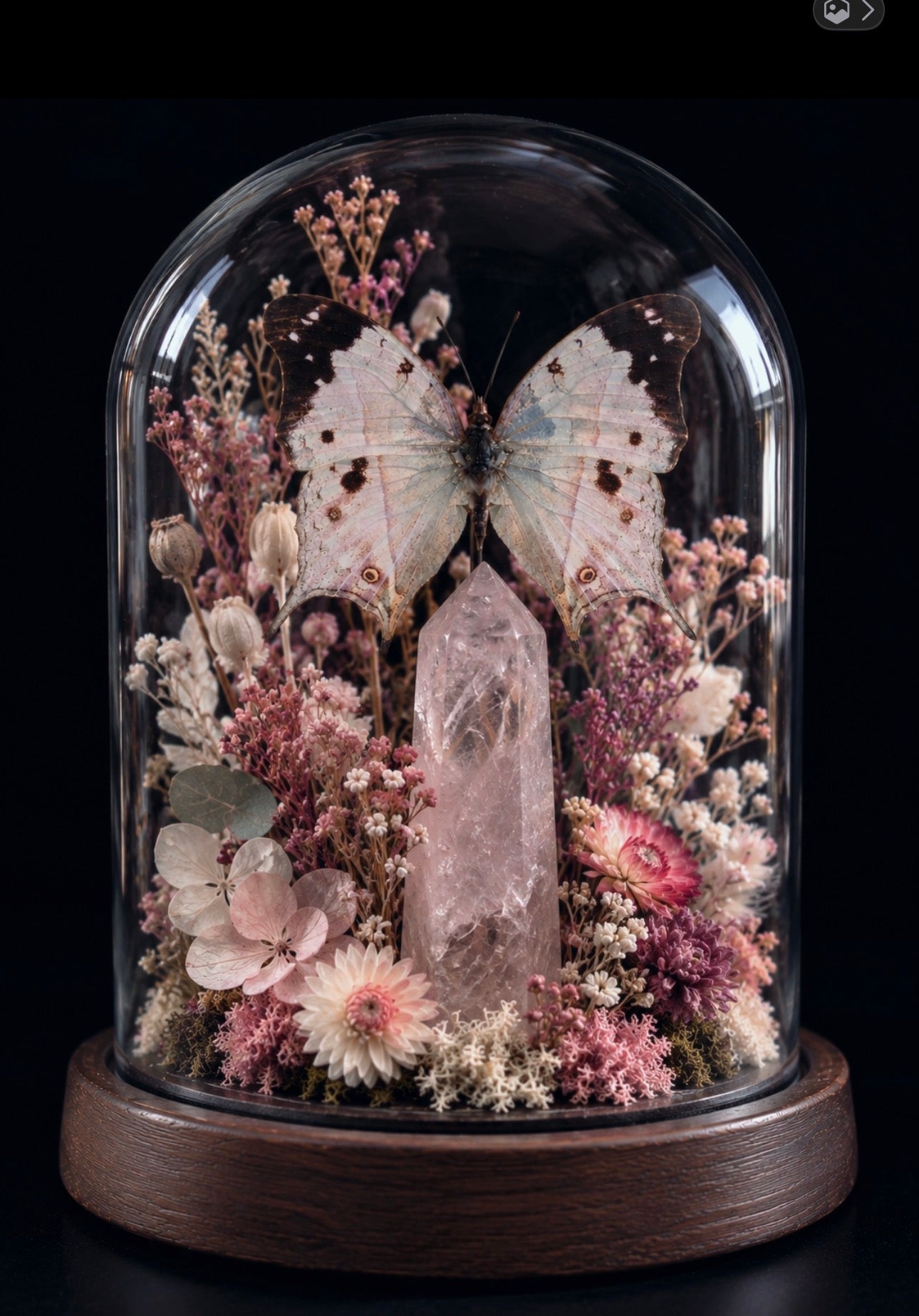Pearl & Petal Butterfly Glass Dome Workshop - Elko, NV
