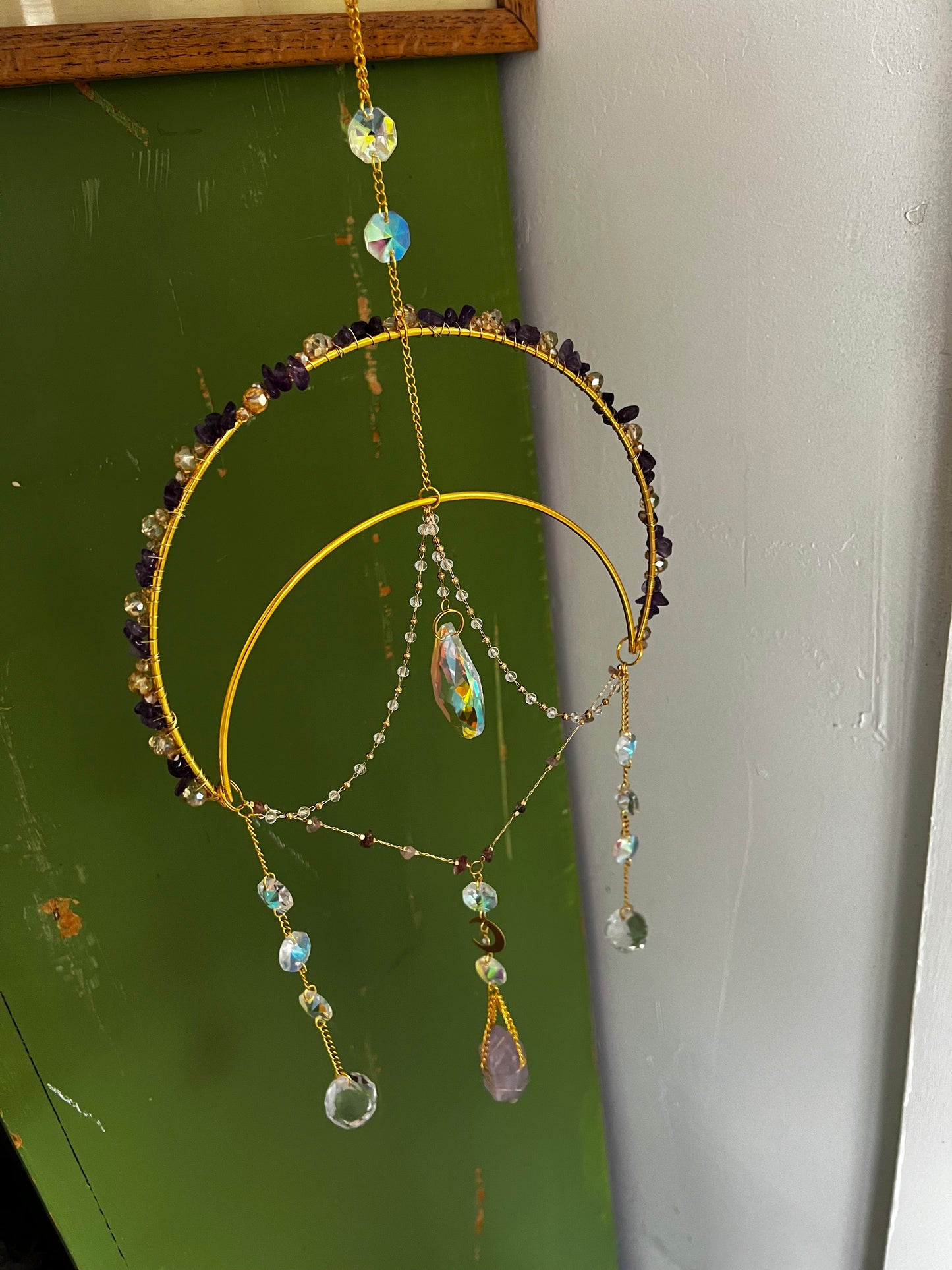 “Annalise” crystal suncatcher