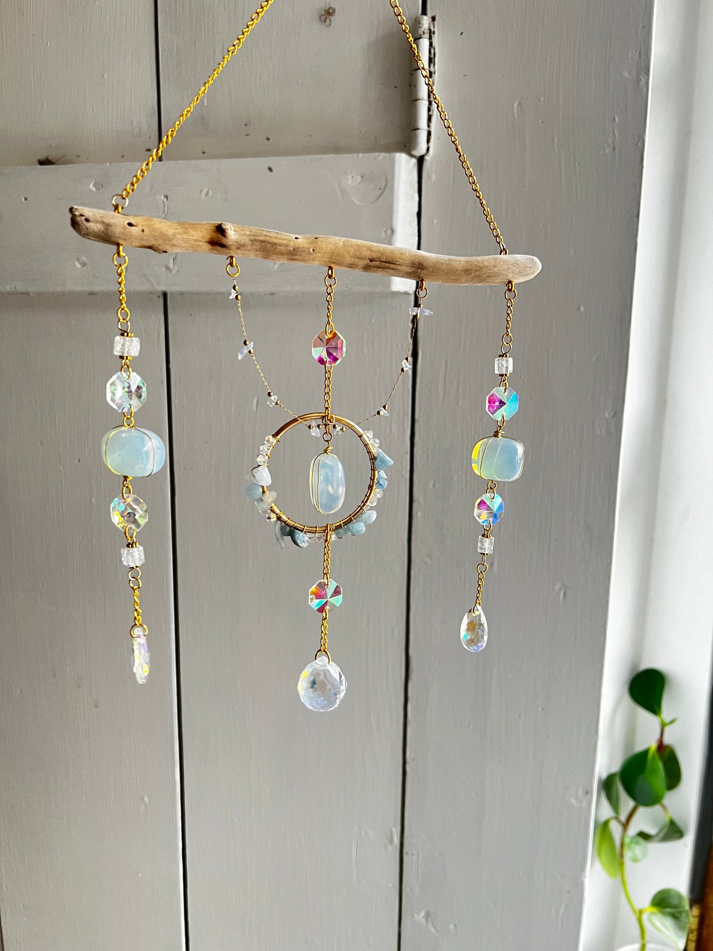 “Misty” crystal suncatcher