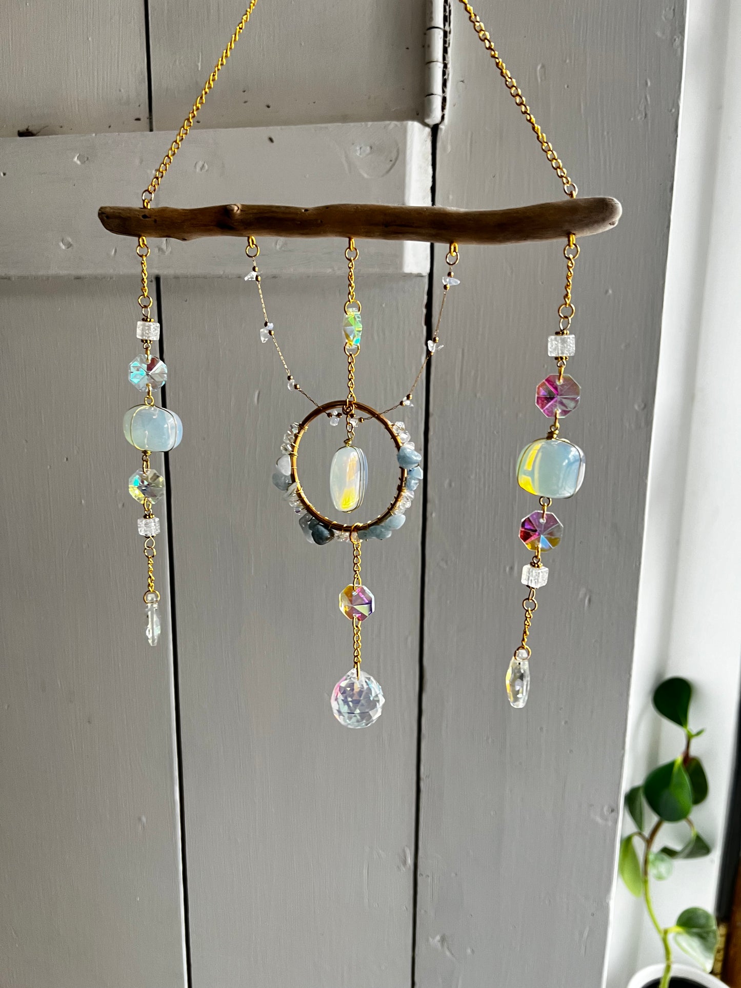 “Misty” crystal suncatcher