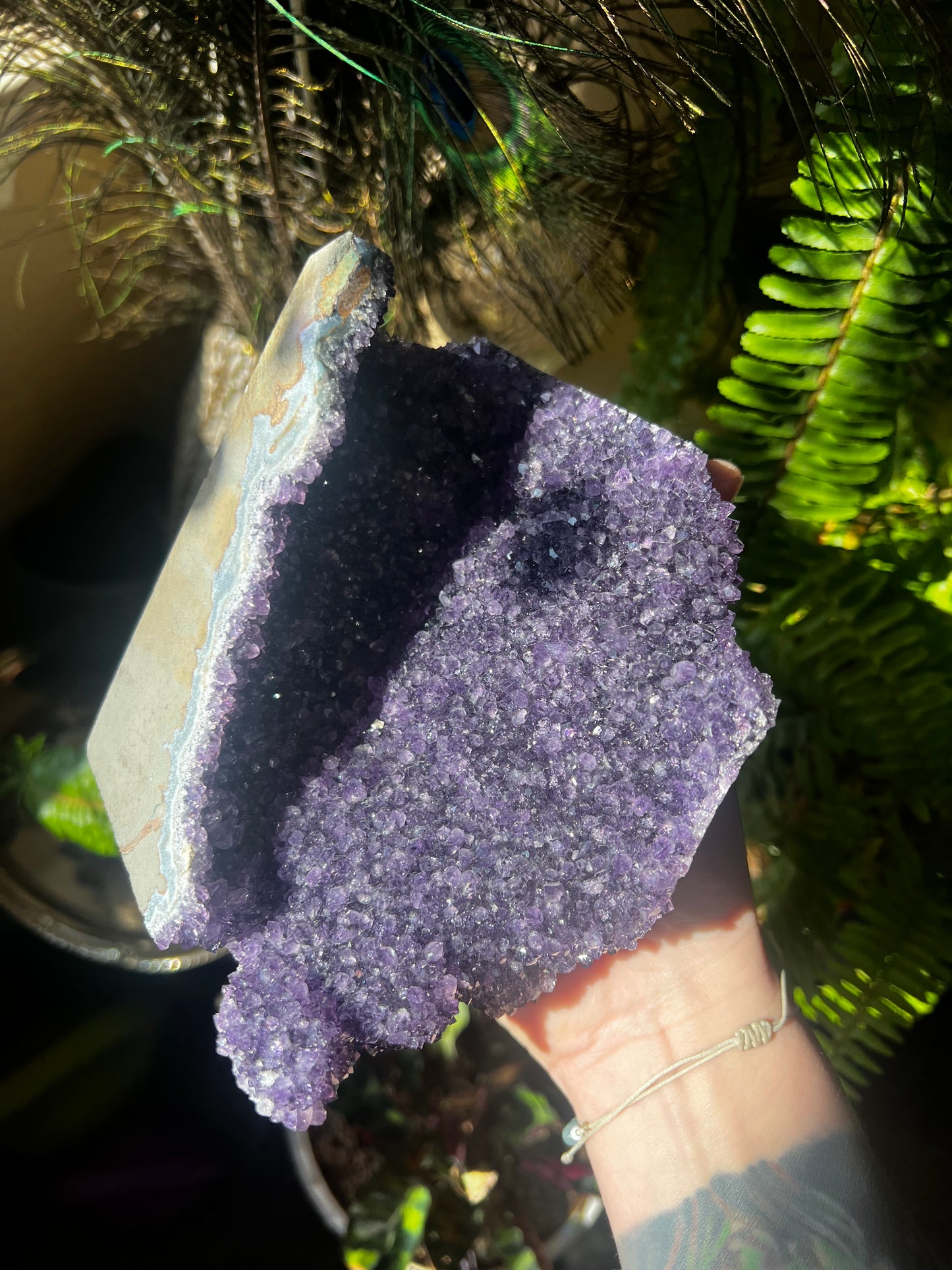 Uruguayan Amethyst Cut Base #B