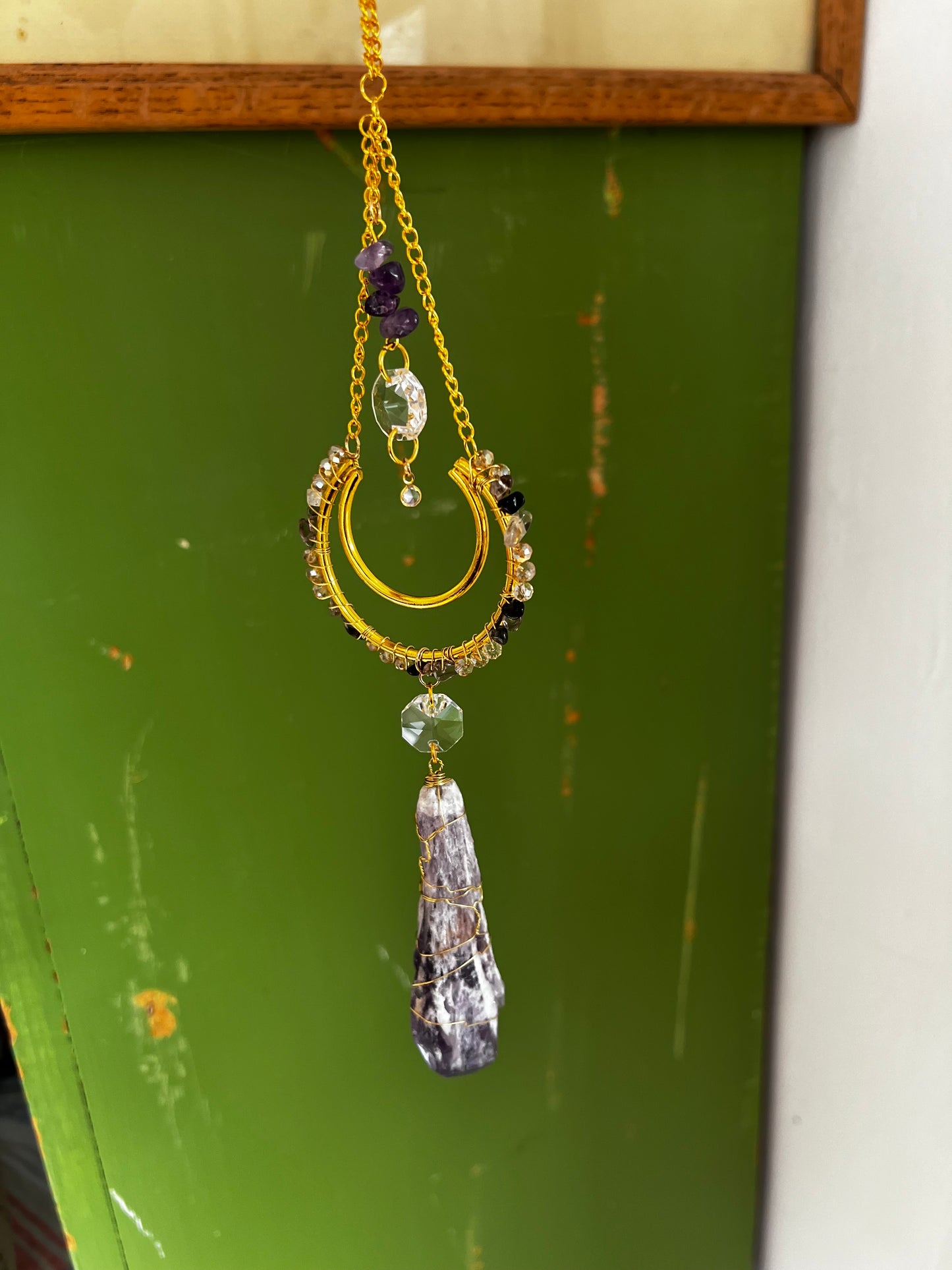 “Tulsi” crystal suncatcher