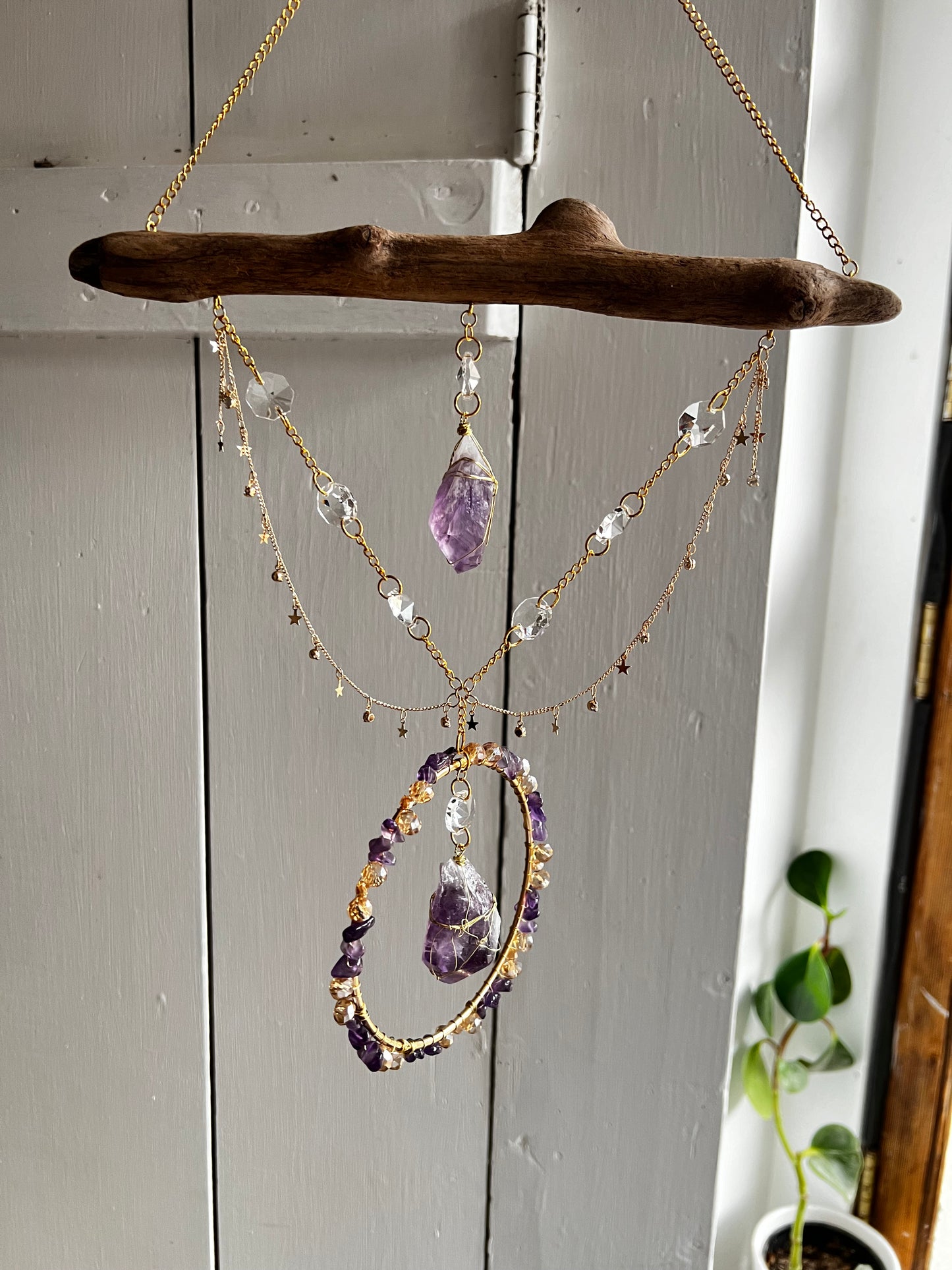 “Beatrice” crystal suncatcher