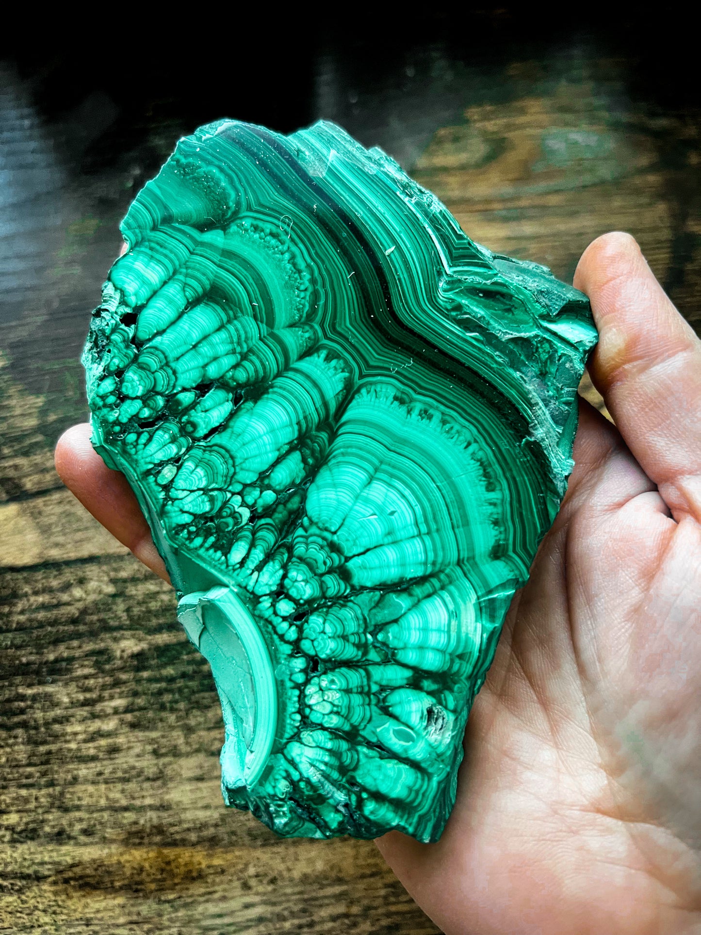 Malachite Slab #4