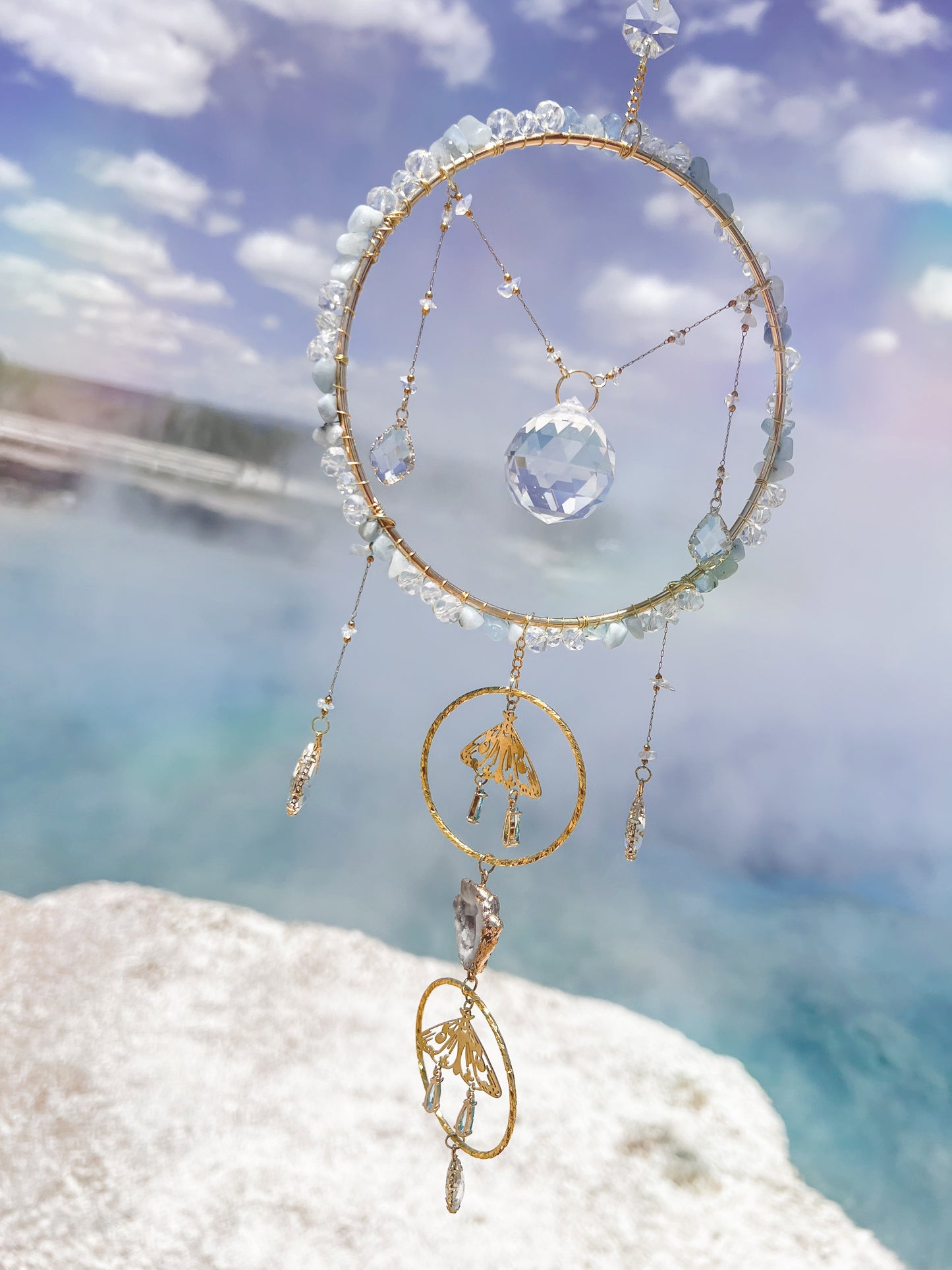 Glimmerloom ✨🦋 Weaver of Light & Moonmist Suncatcher
