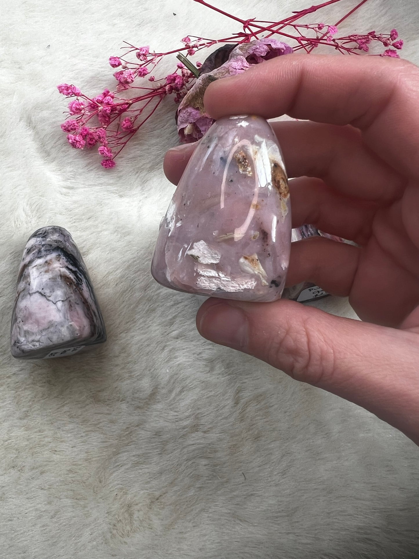 Peruvian Pink Opal Small Freeforms