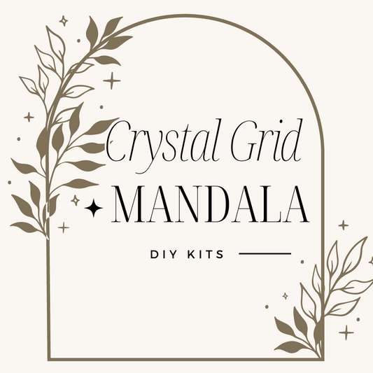 Framed Crystal Grid Mandala DIY Kit