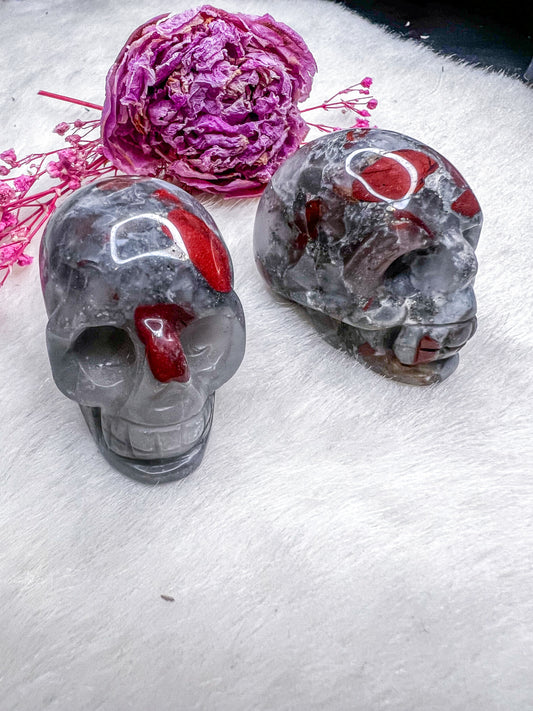 Bloodstone skulls