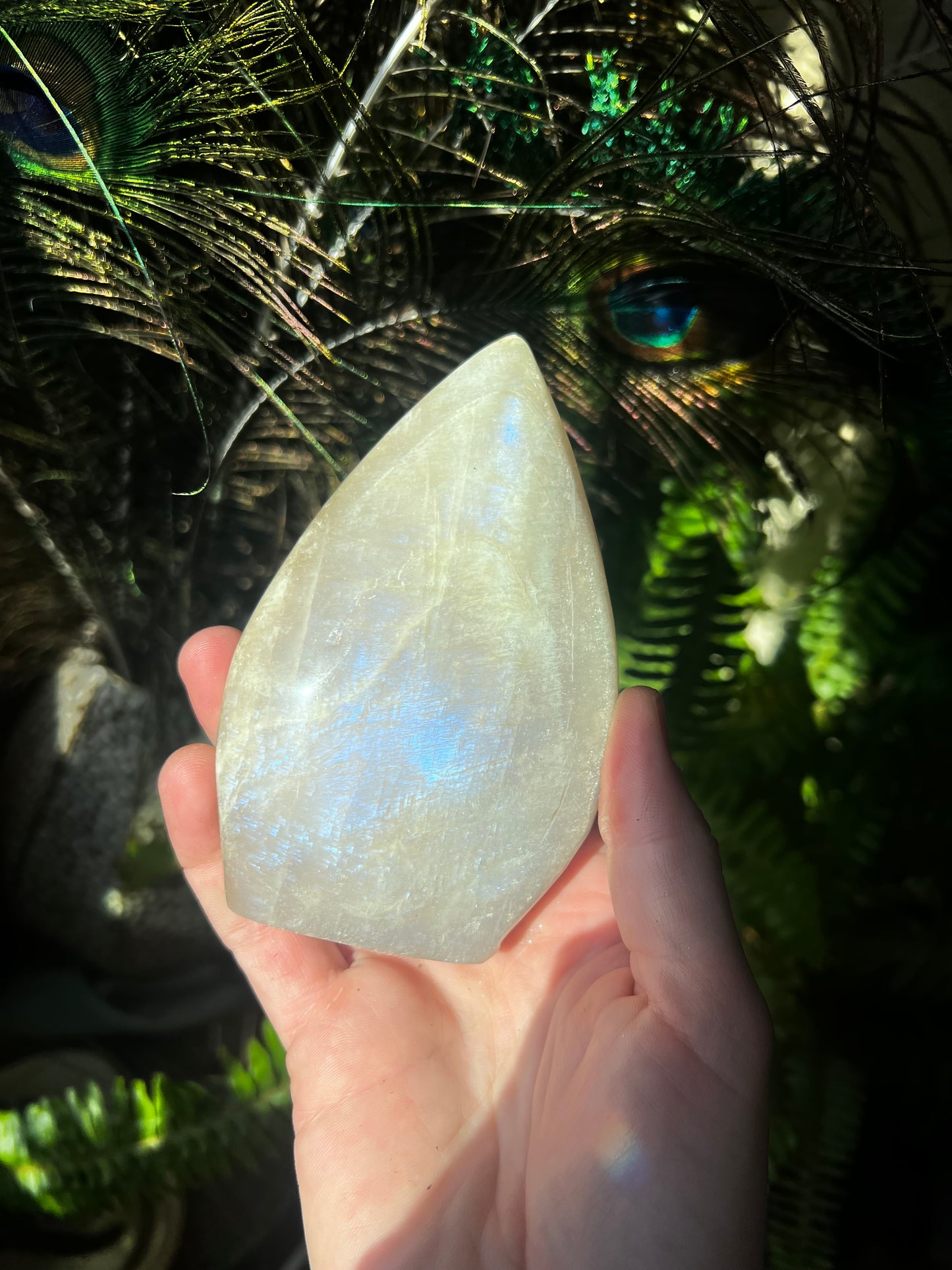 Moonstone Freeform Flame #A