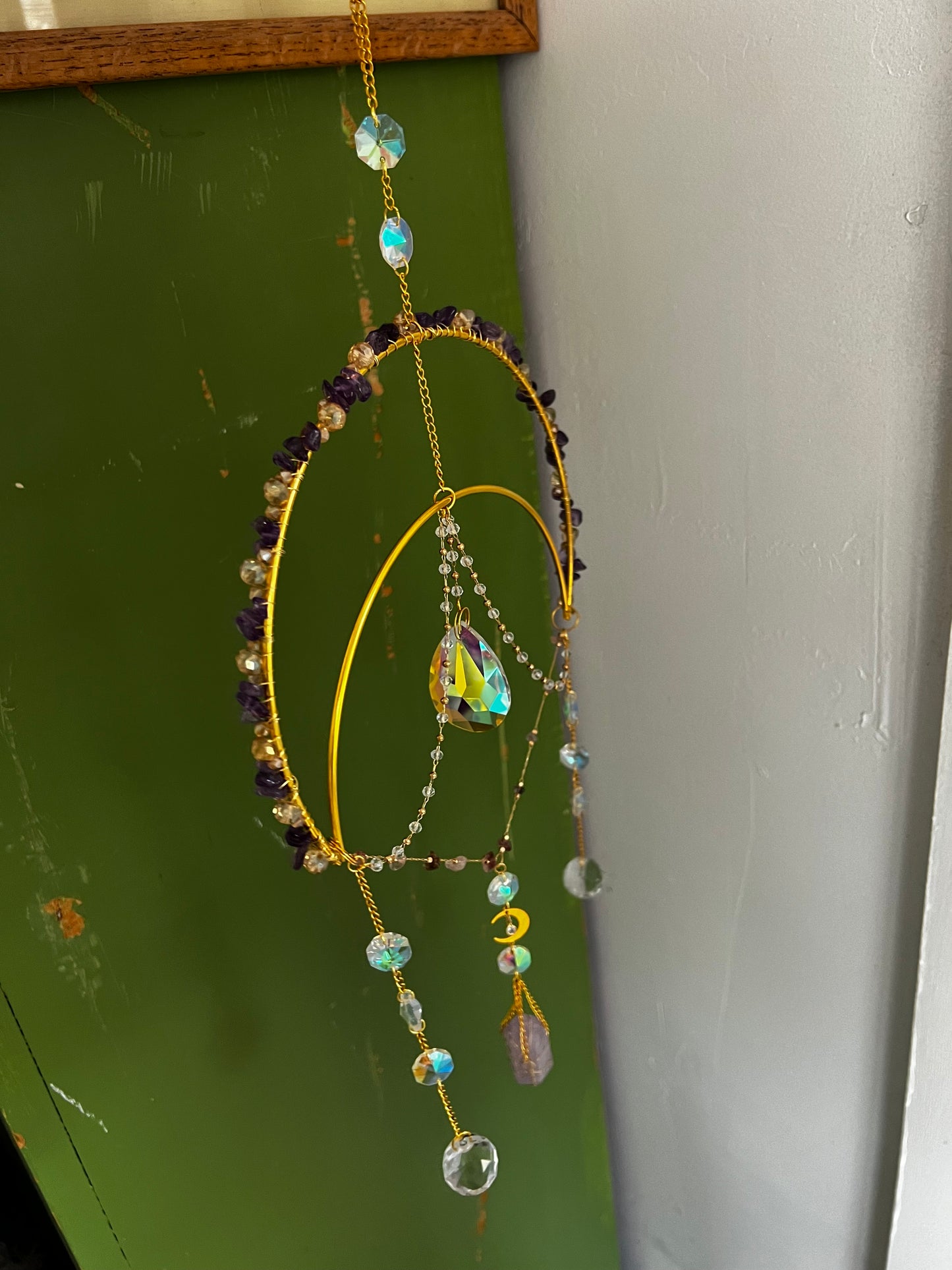 “Annalise” crystal suncatcher