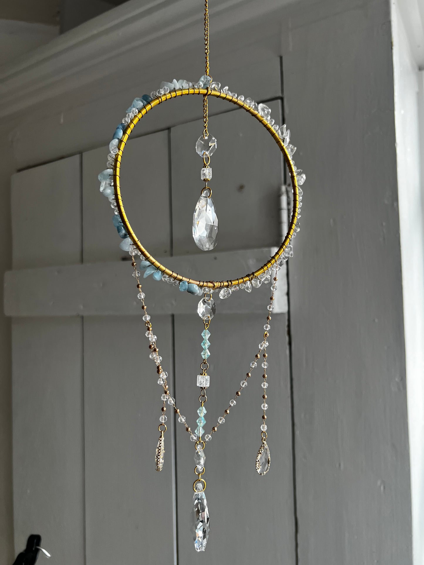 “Alma” crystal suncatcher