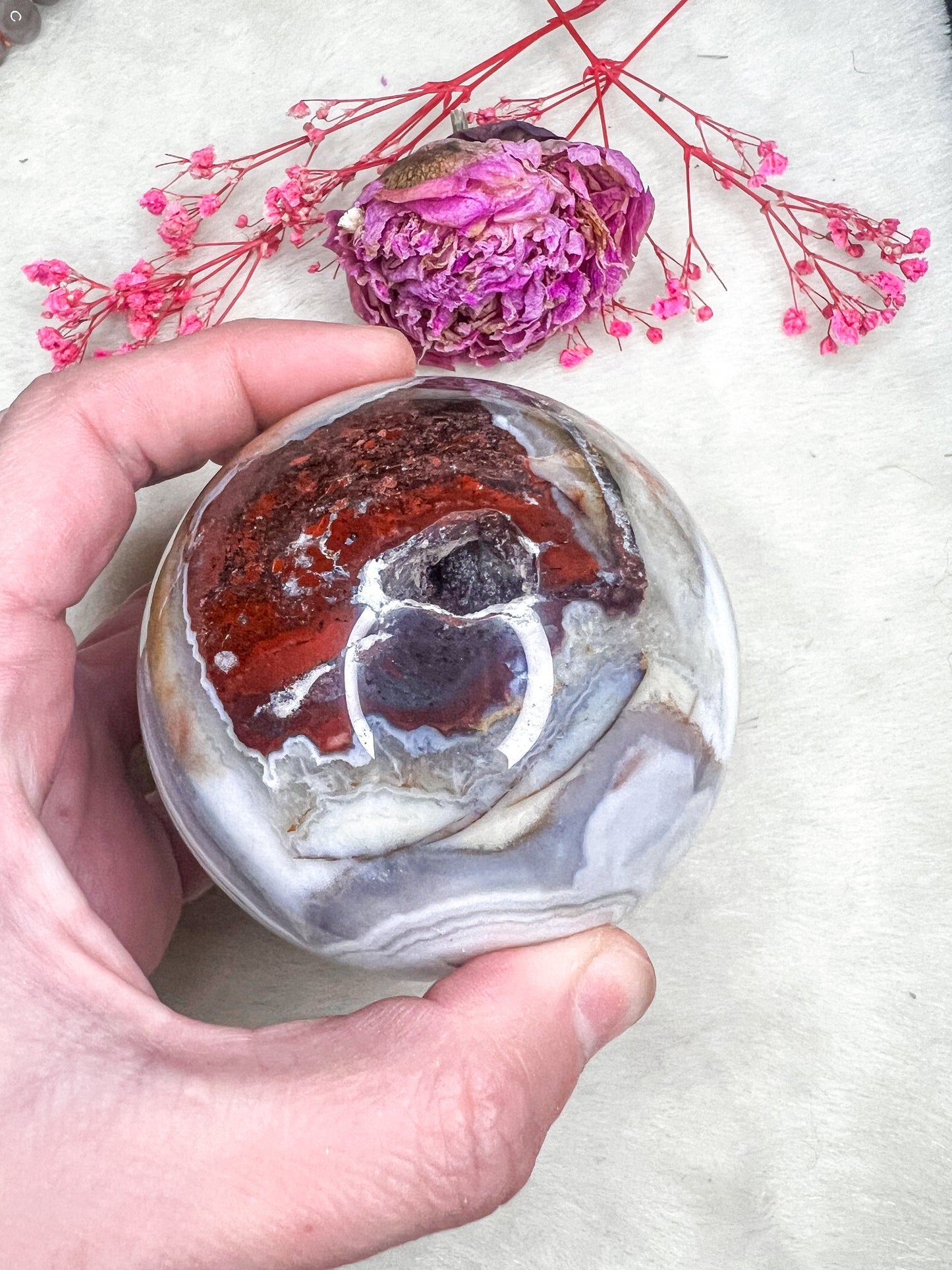 Mexican Agate Sphere #2