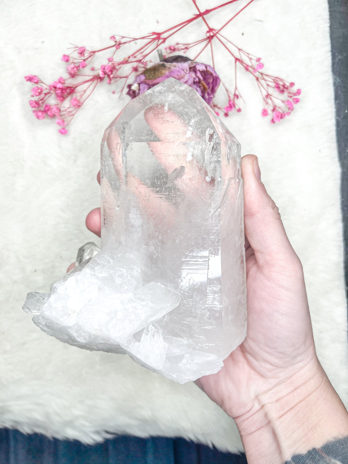 Large High Grade Brazilian Clear Quartz