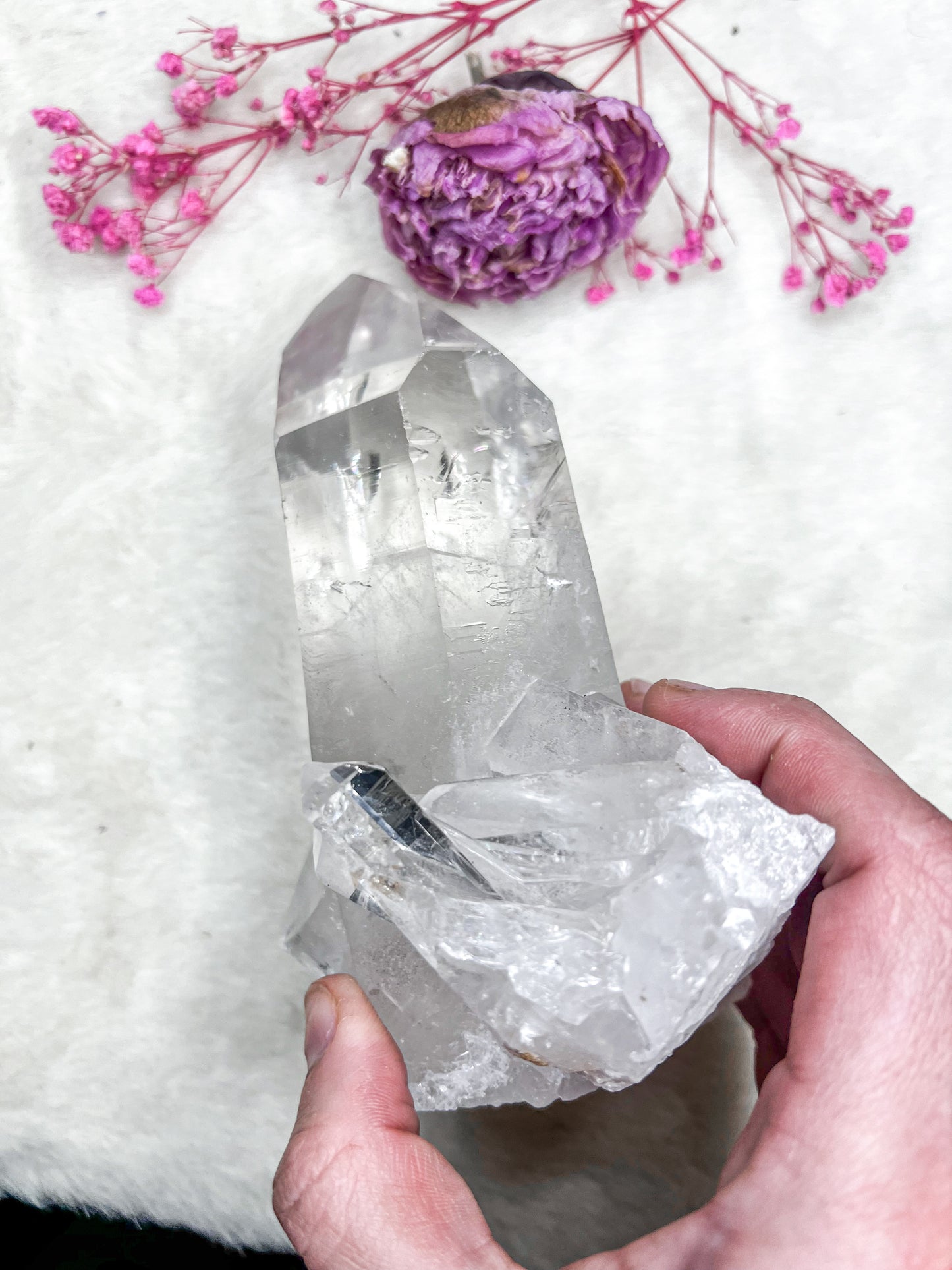 Large High Grade Brazilian Clear Quartz