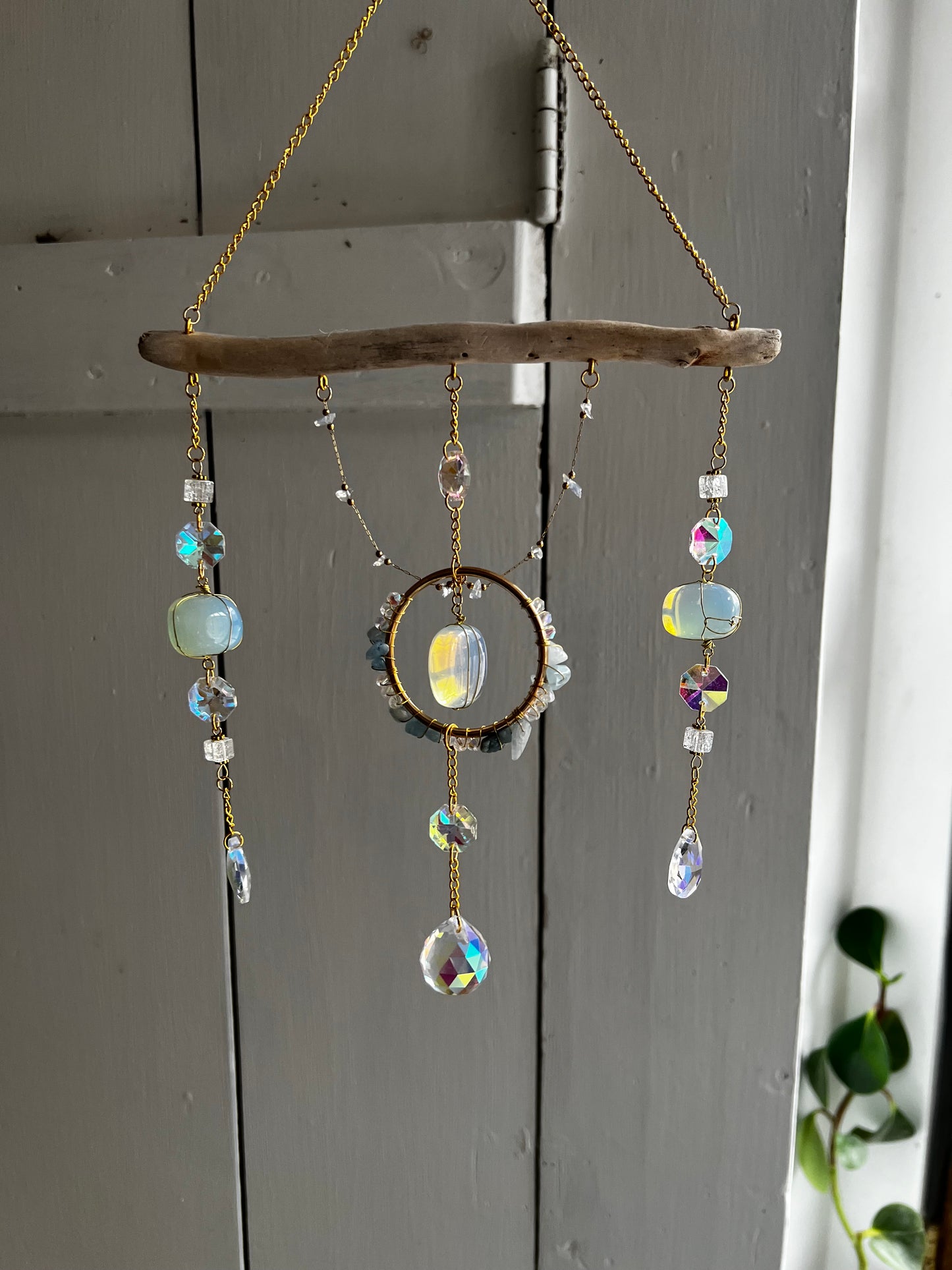 “Misty” crystal suncatcher