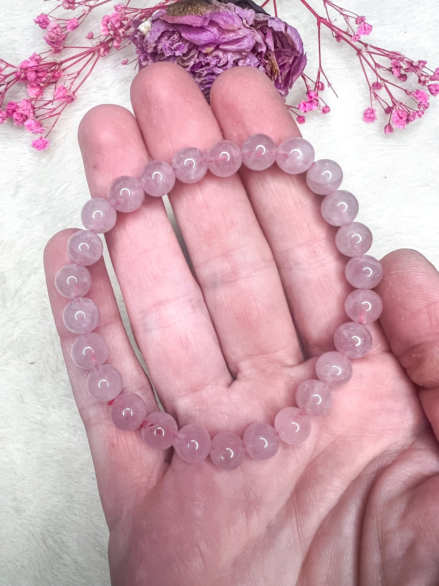 Rose Quartz Bracelets