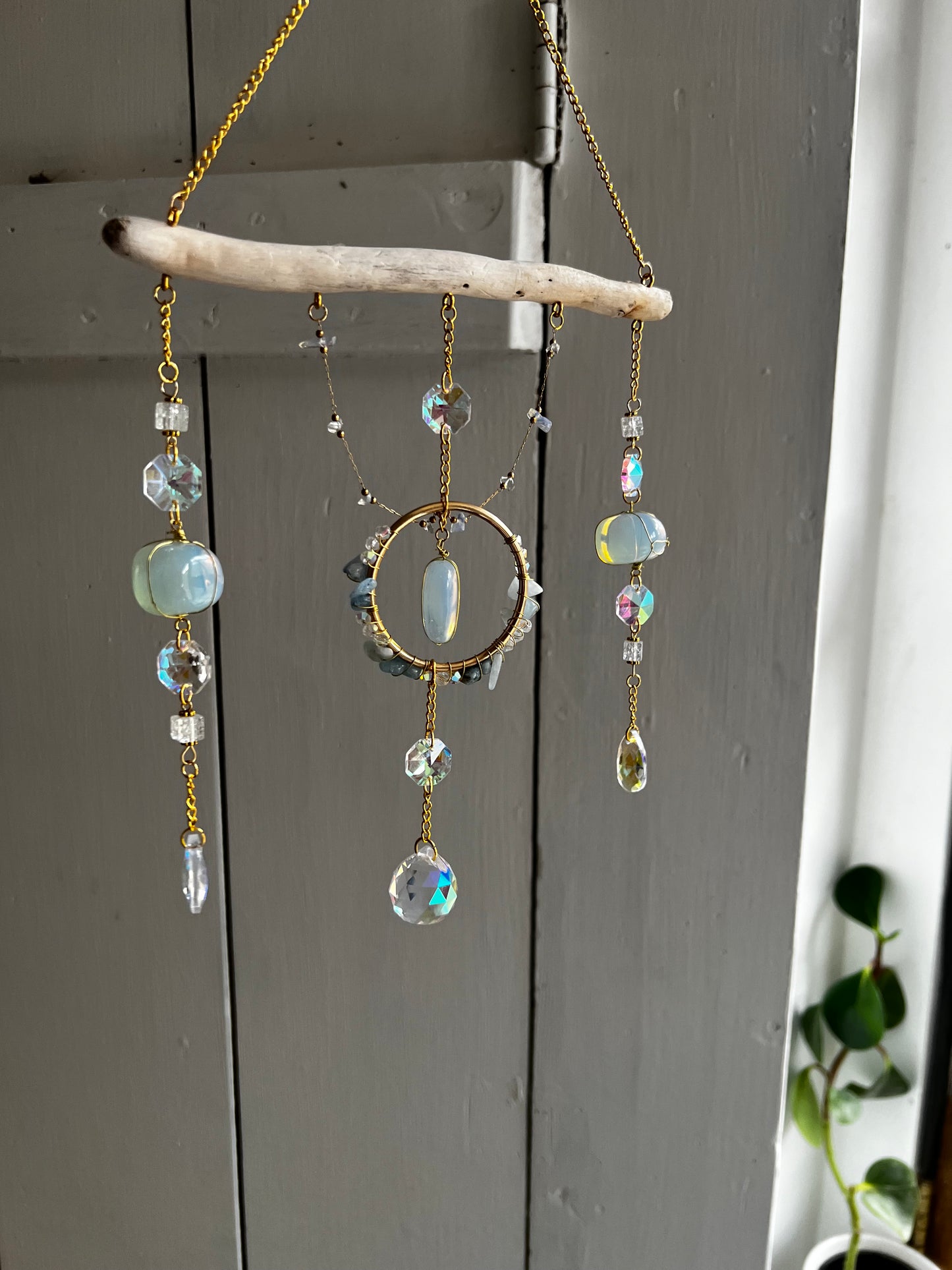 “Misty” crystal suncatcher