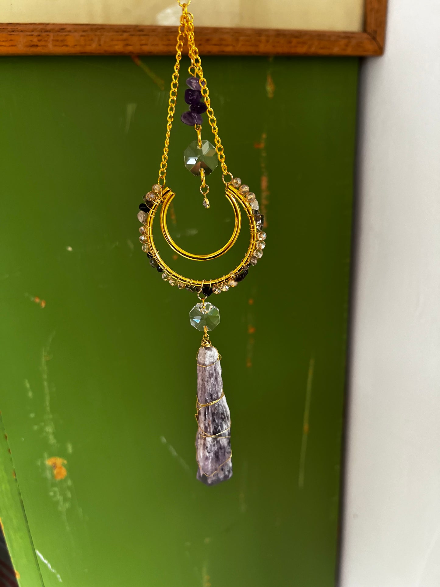 “Tulsi” crystal suncatcher