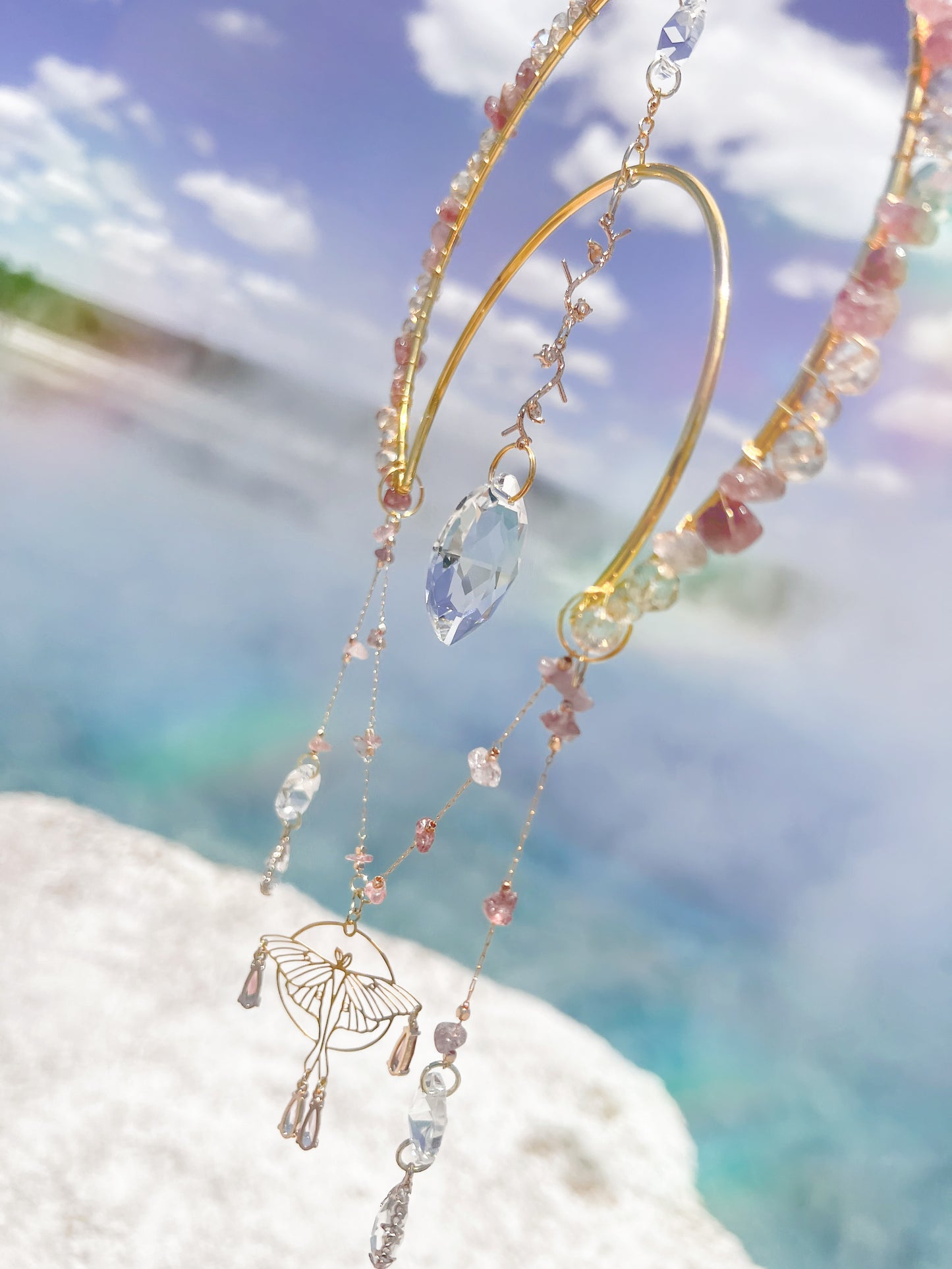 Stellarae 🦋✨ A Celestial Dance of Light and Shadow Suncatcher