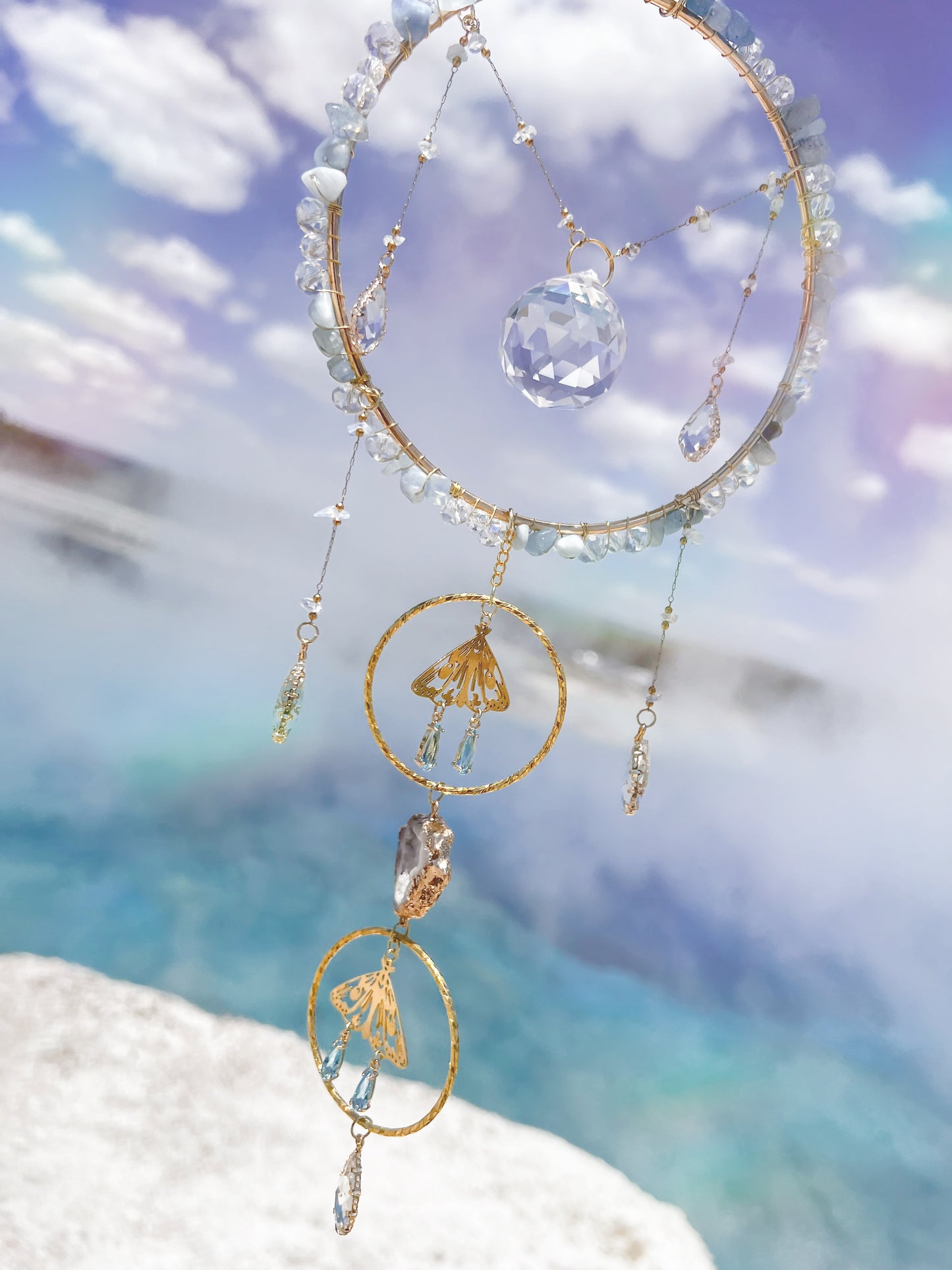 Glimmerloom ✨🦋 Weaver of Light & Moonmist Suncatcher