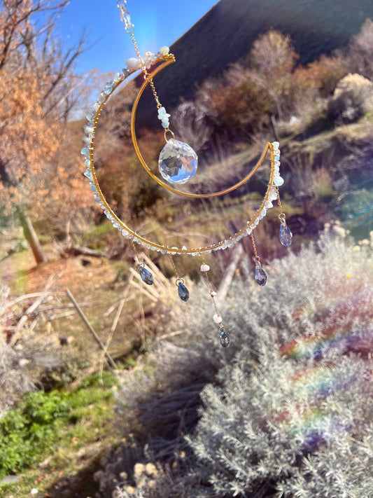 Mabel Moonlit Ocean Whisper Suncatcher