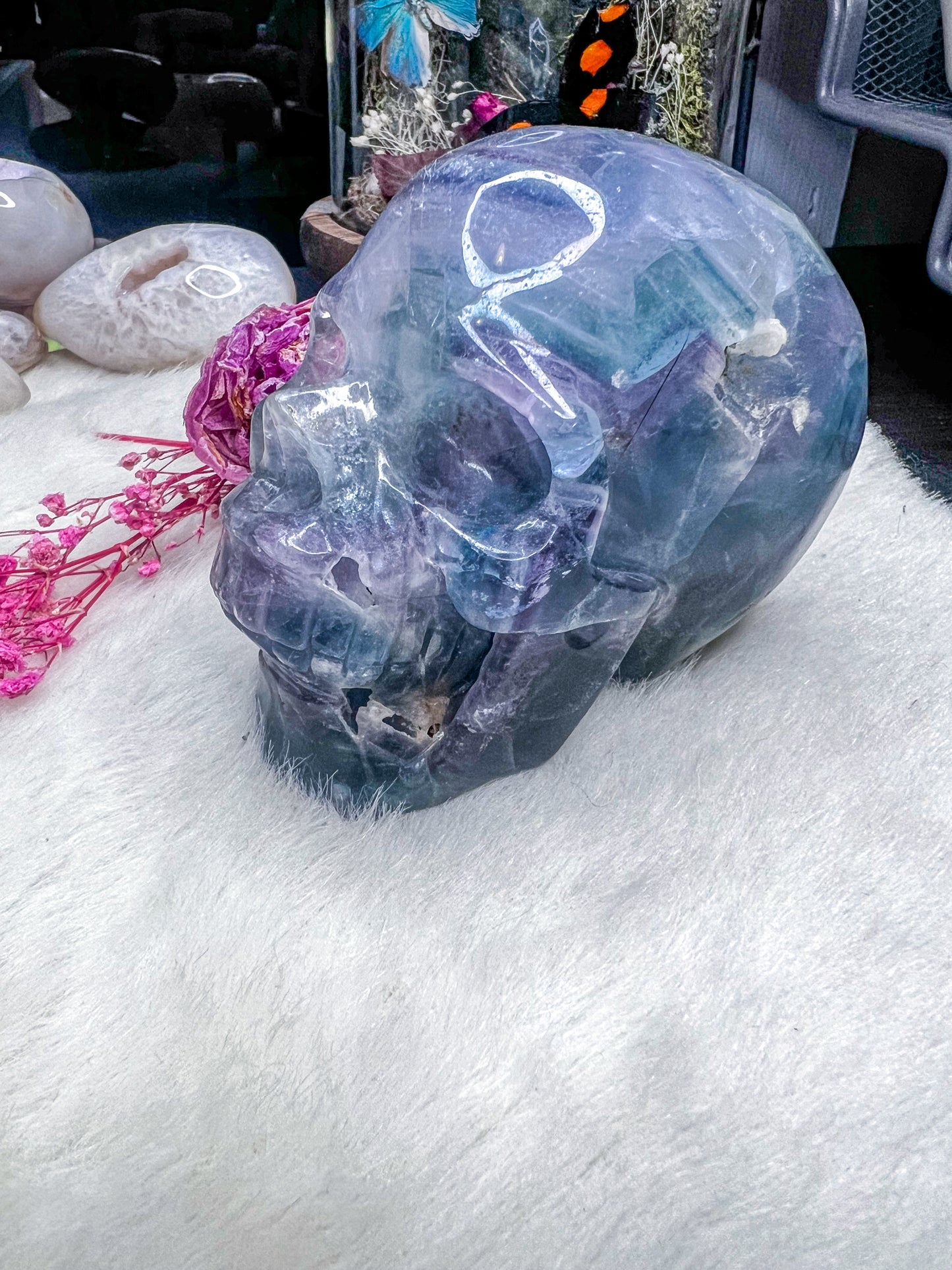 Large Fluorite Skull